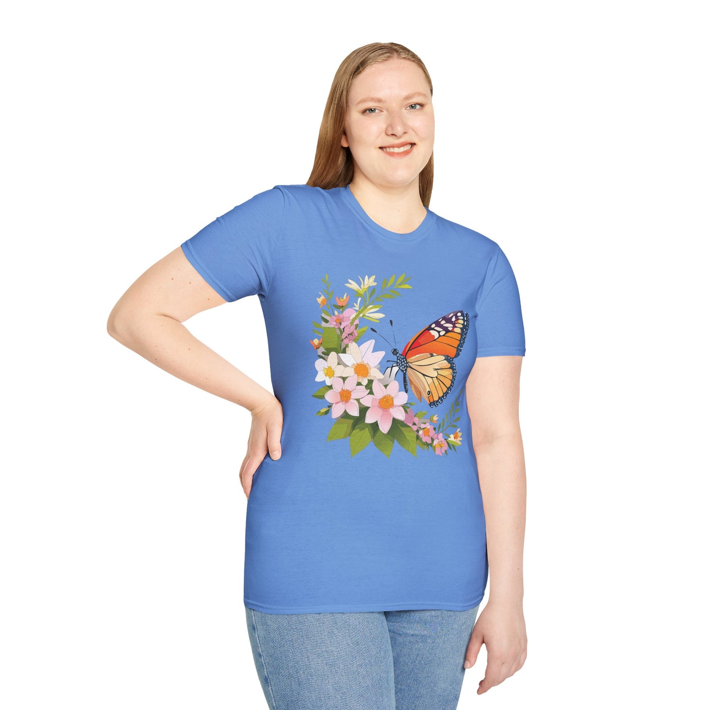 Butterfly Shirt, T Shirt with Butterfly, Monarch Shirt