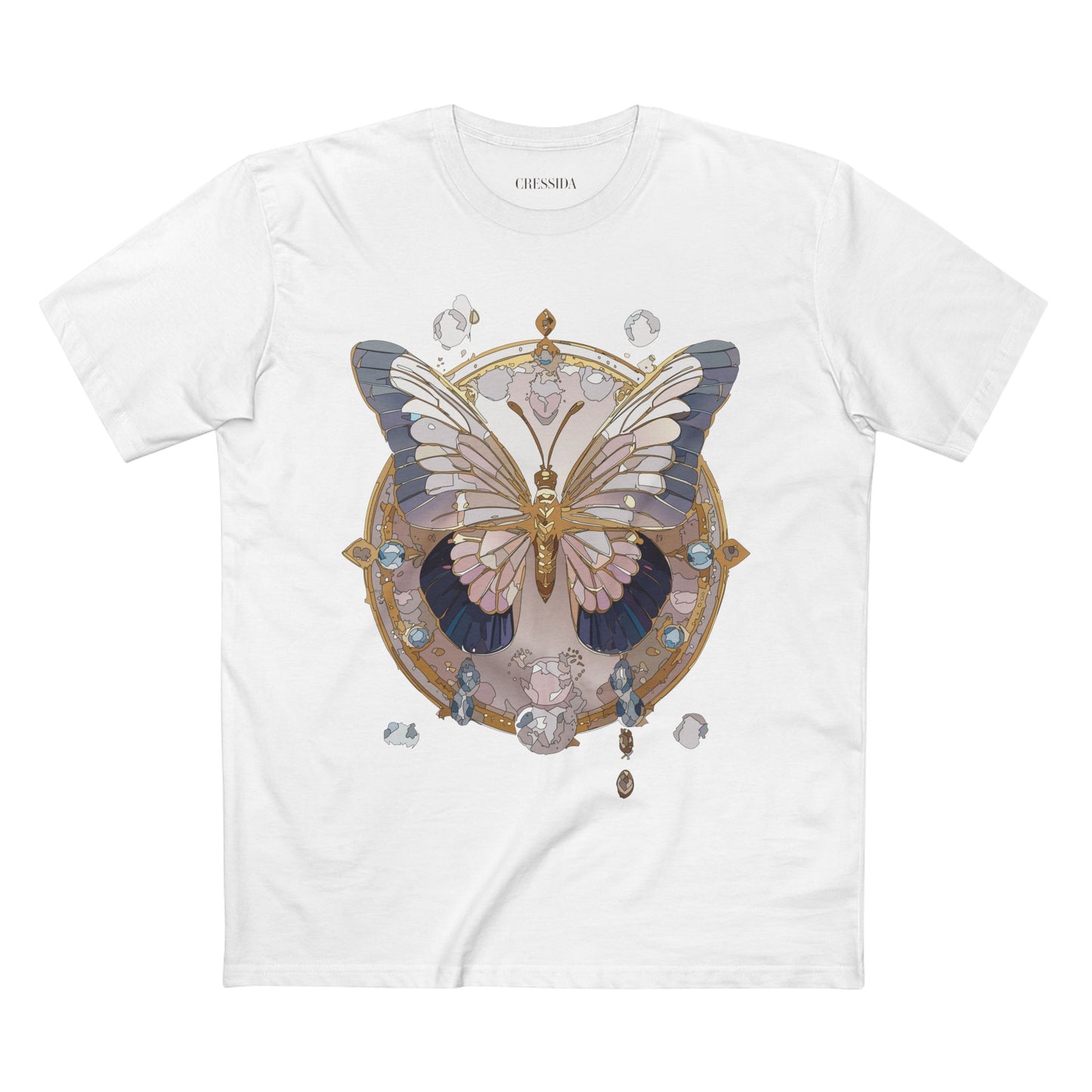 Butterfly shirt, Shirt with Butterfly, Tee Shirt with Antique Butterfly