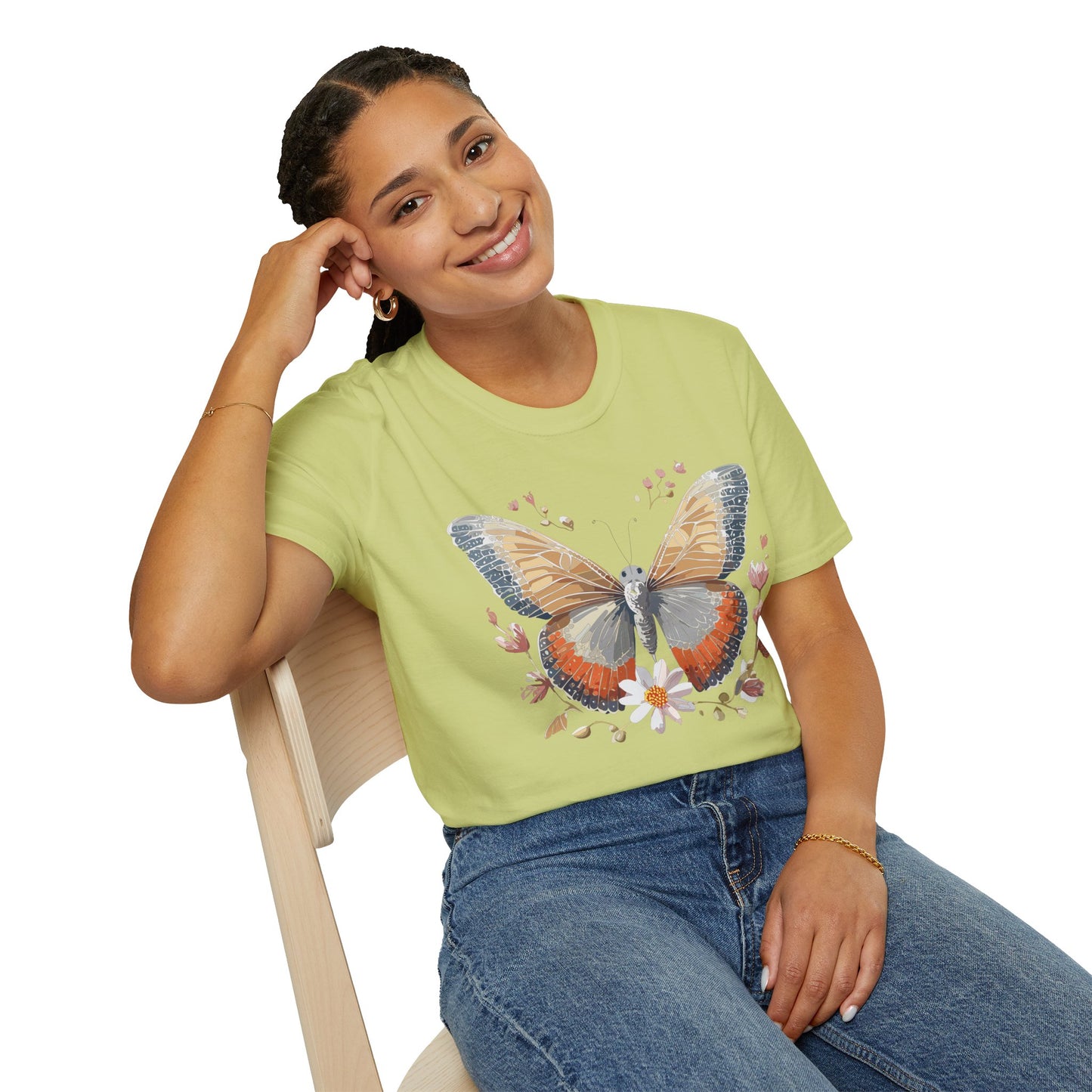 Butterfly Shirt, T Shirt with Butterfly, Monarch Shirt