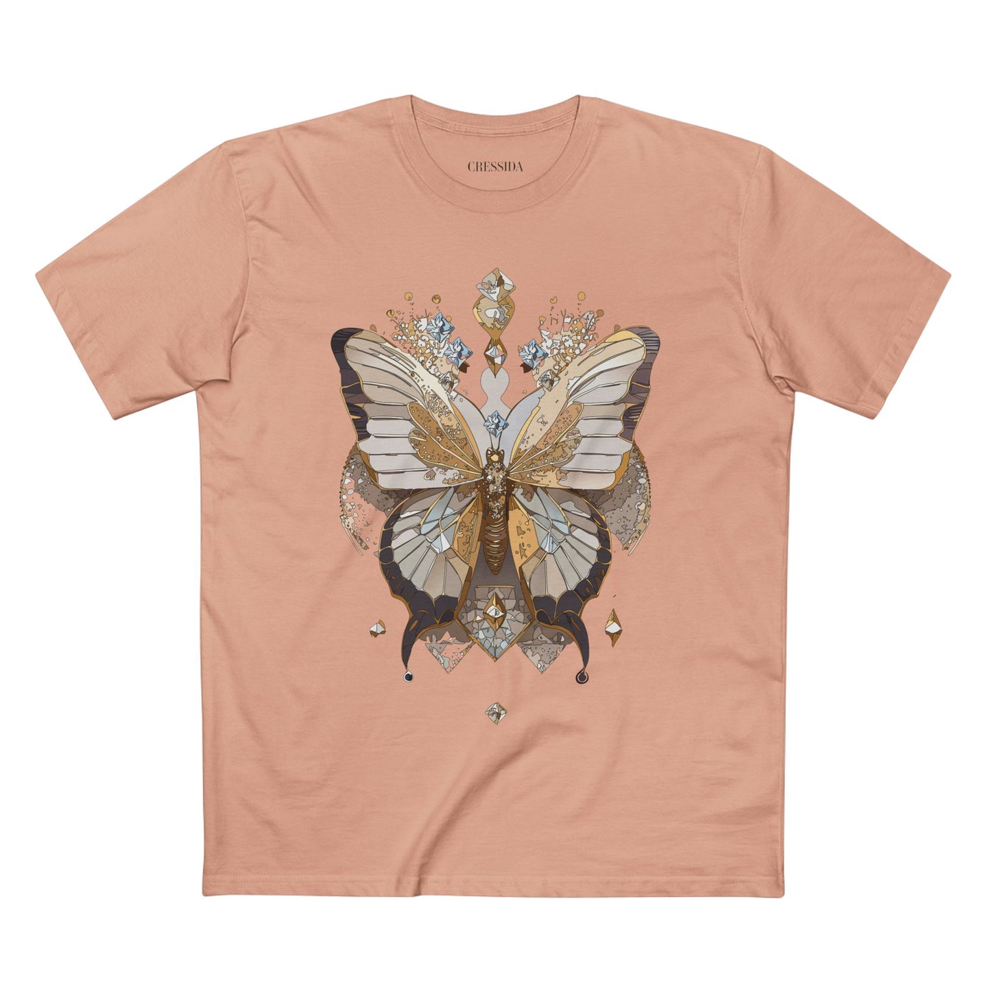 Butterfly shirt, Shirt with Butterfly, Tee Shirt with Antique Butterfly