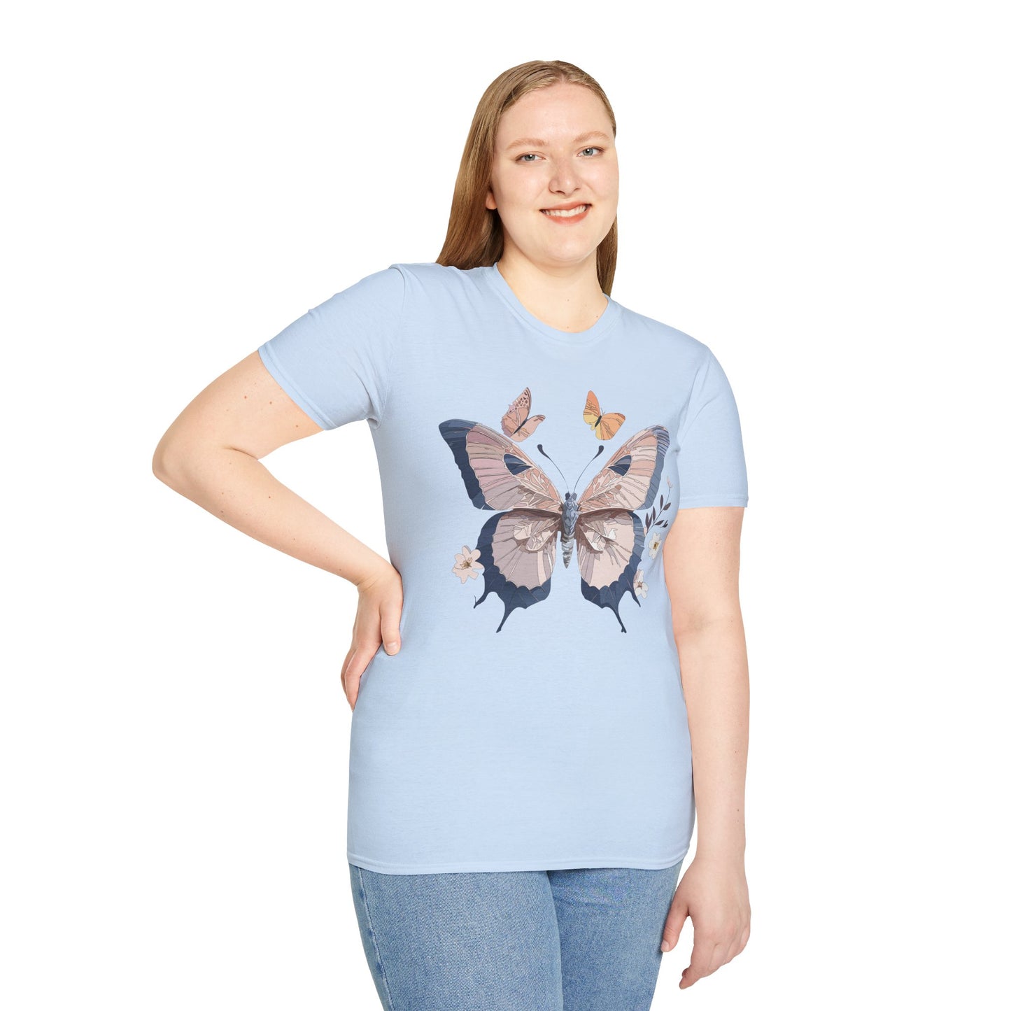 Butterfly Shirt, T Shirt with Butterfly, Monarch Shirt