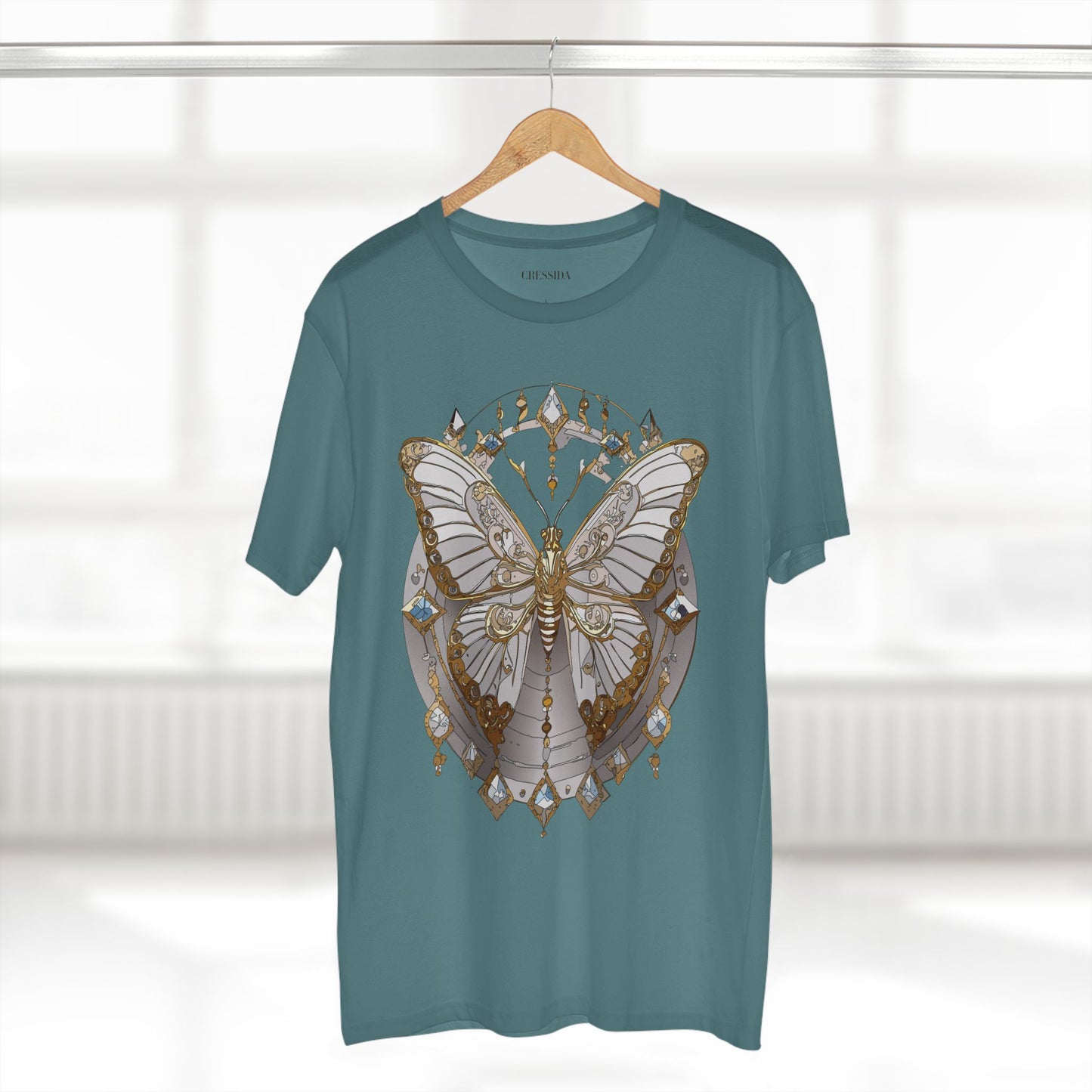 Butterfly shirt, Shirt with Butterfly, Tee Shirt with Antique Butterfly