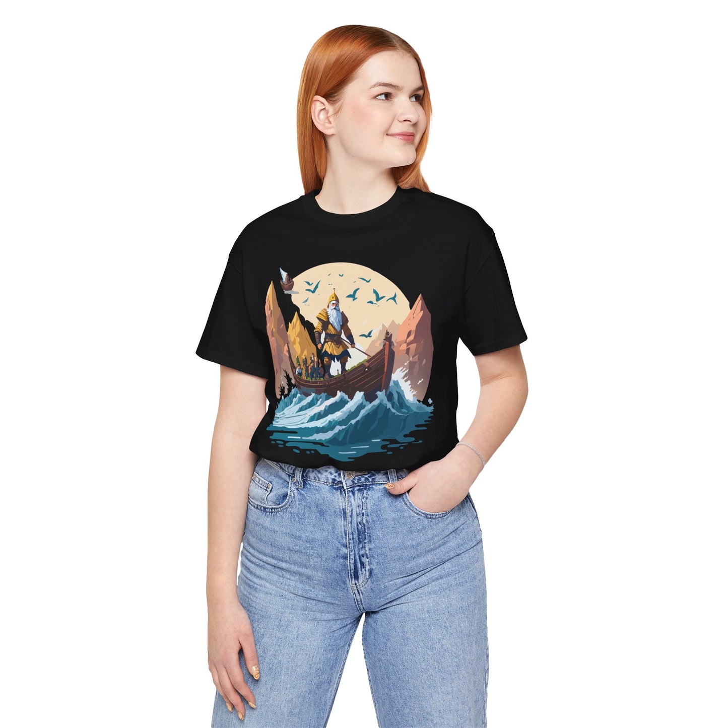 Unisex Viking Shirt, Nordic Shirt, Tee Shirt with Vikings