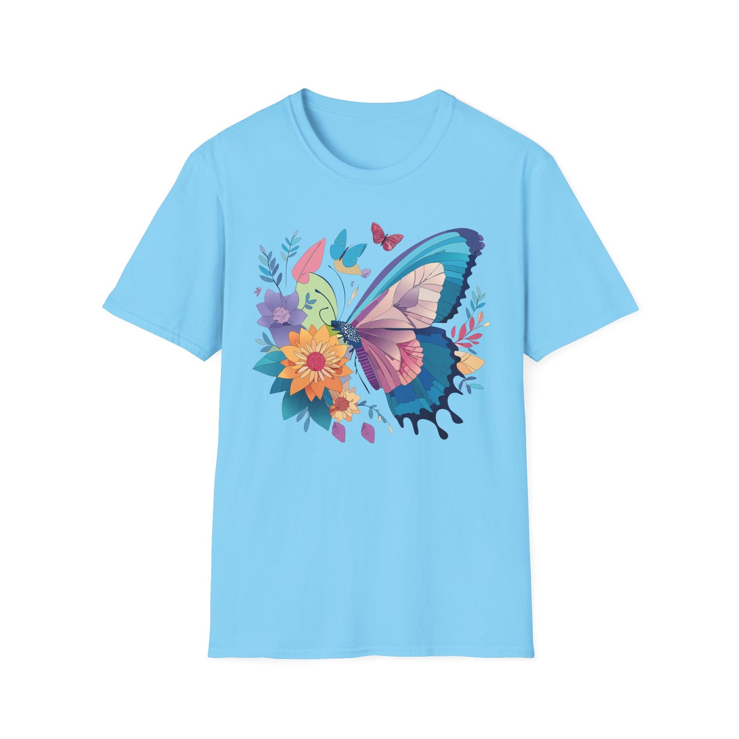 Butterfly Shirt, T Shirt with Butterfly, Monarch Shirt