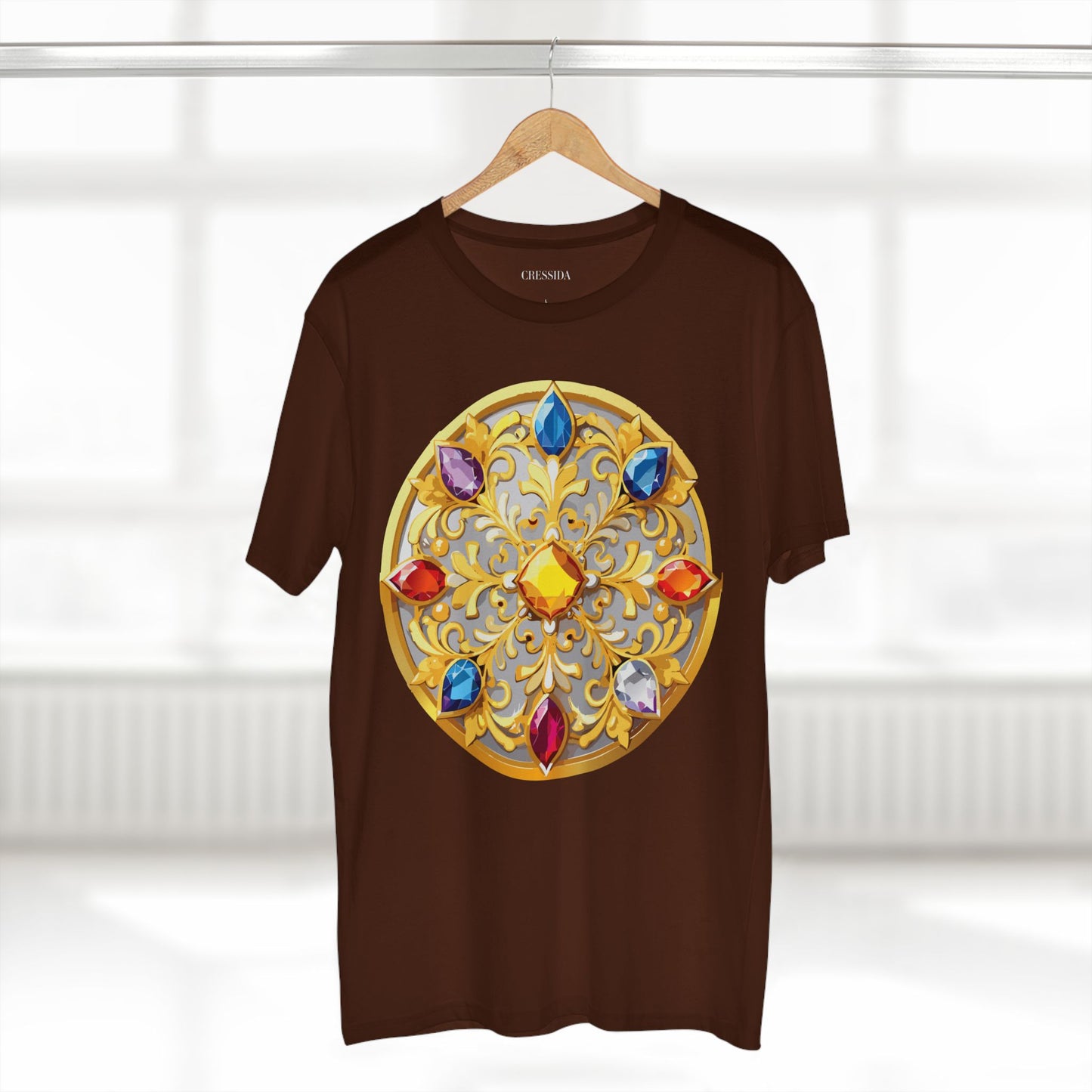 Medallion Shirt, Shirt with Medallion, Tee Shirt with Medal