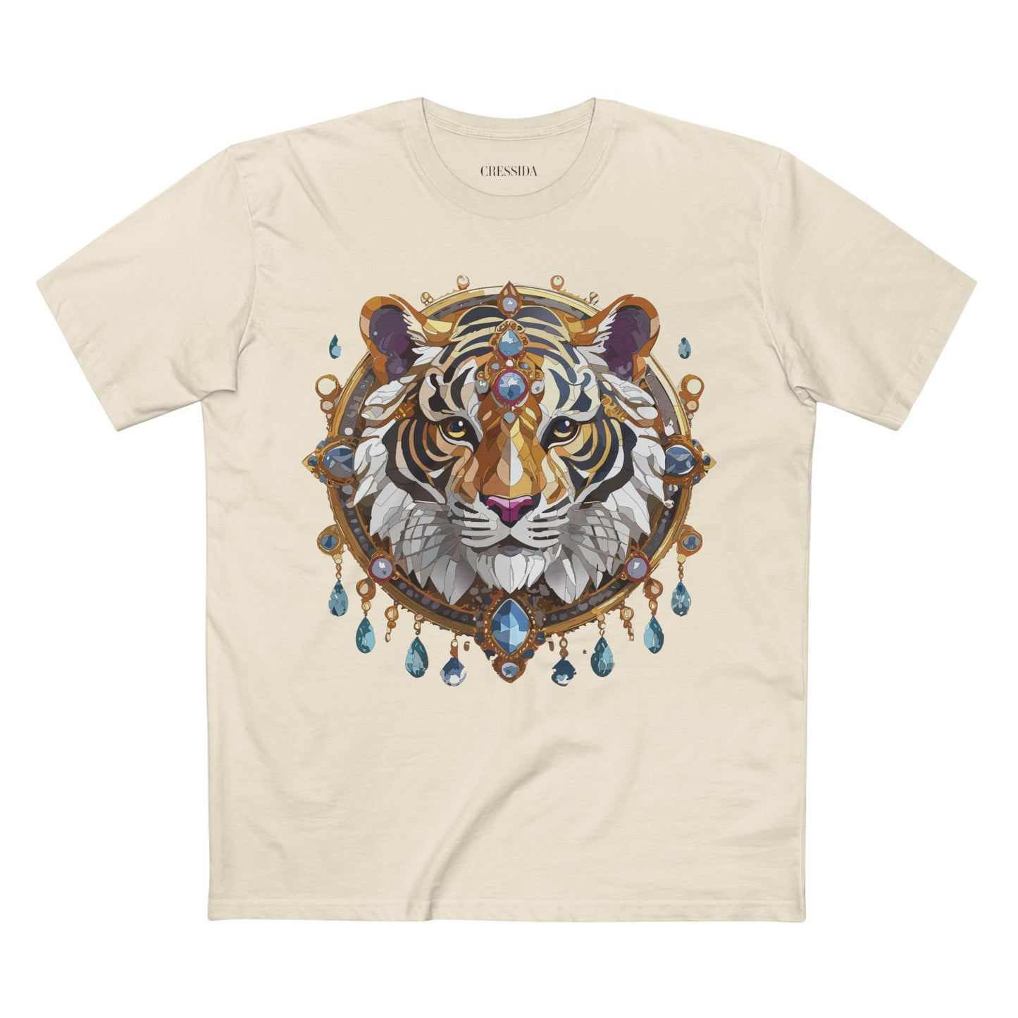 Animal Shirt, Shirt with Animals, Tee Shirt with Antique Animal Medallion