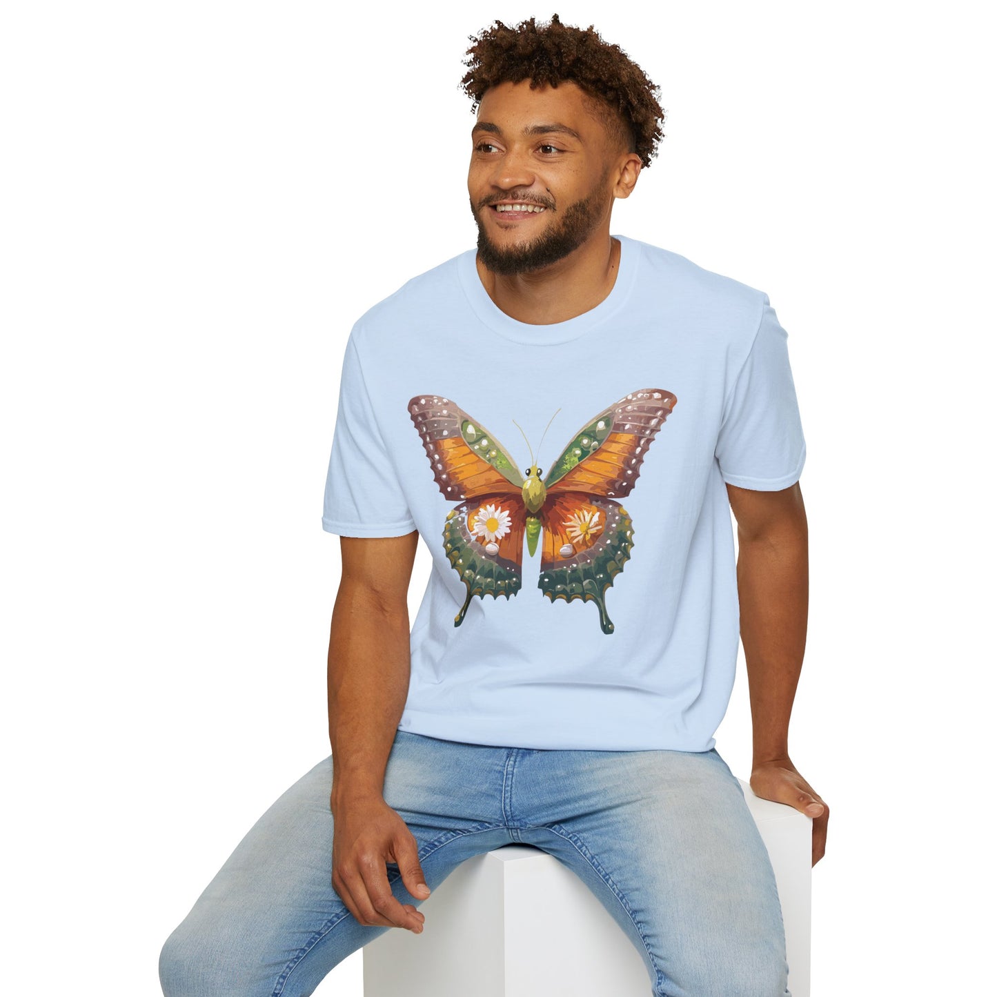 Butterfly Shirt, T Shirt with Butterfly, Monarch Shirt