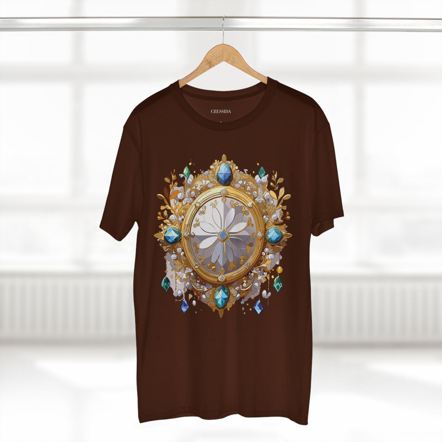 Medallion Shirt, Shirt with Medallion, Tee Shirt with Medal