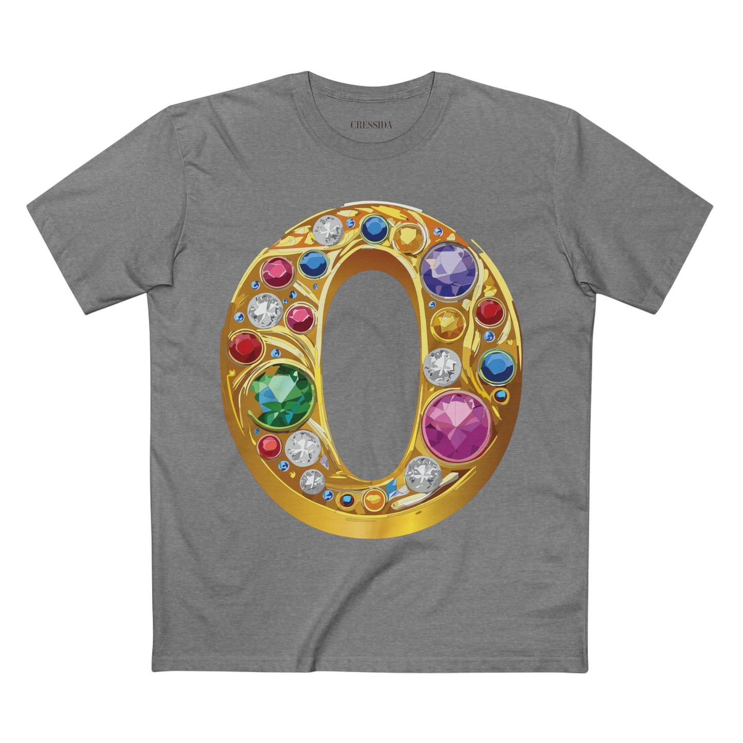Letter Shirt, Shirt with Letters, Tee Shirt with Gold Letters