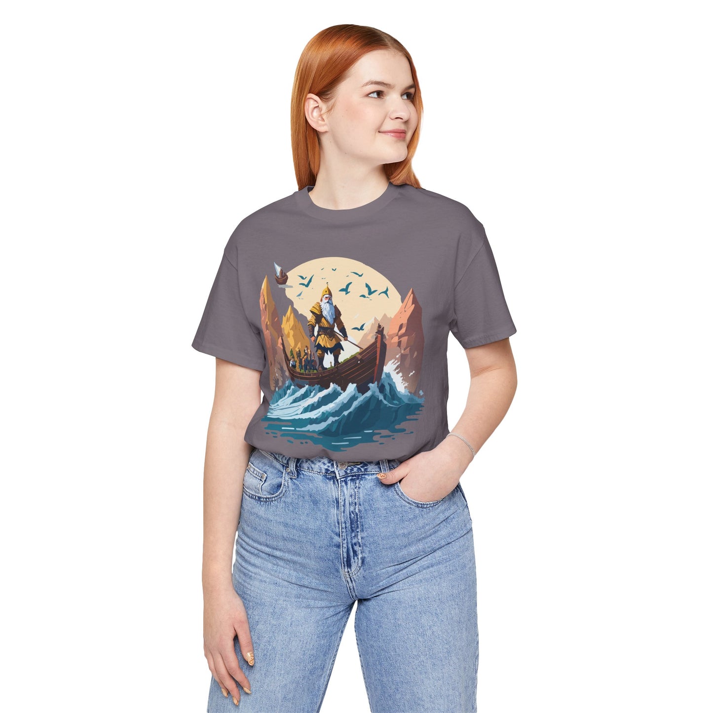 Unisex Viking Shirt, Nordic Shirt, Tee Shirt with Vikings