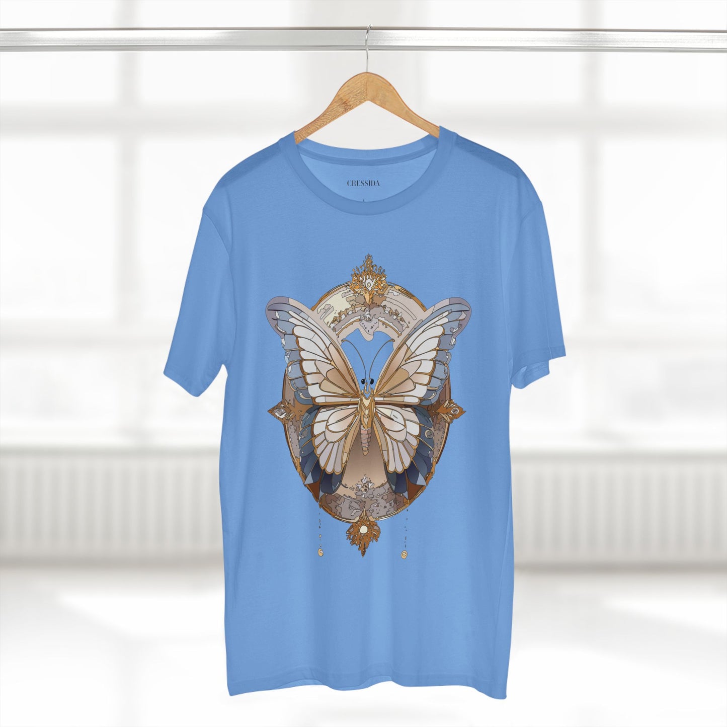 Butterfly shirt, Shirt with Butterfly, Tee Shirt with Antique Butterfly