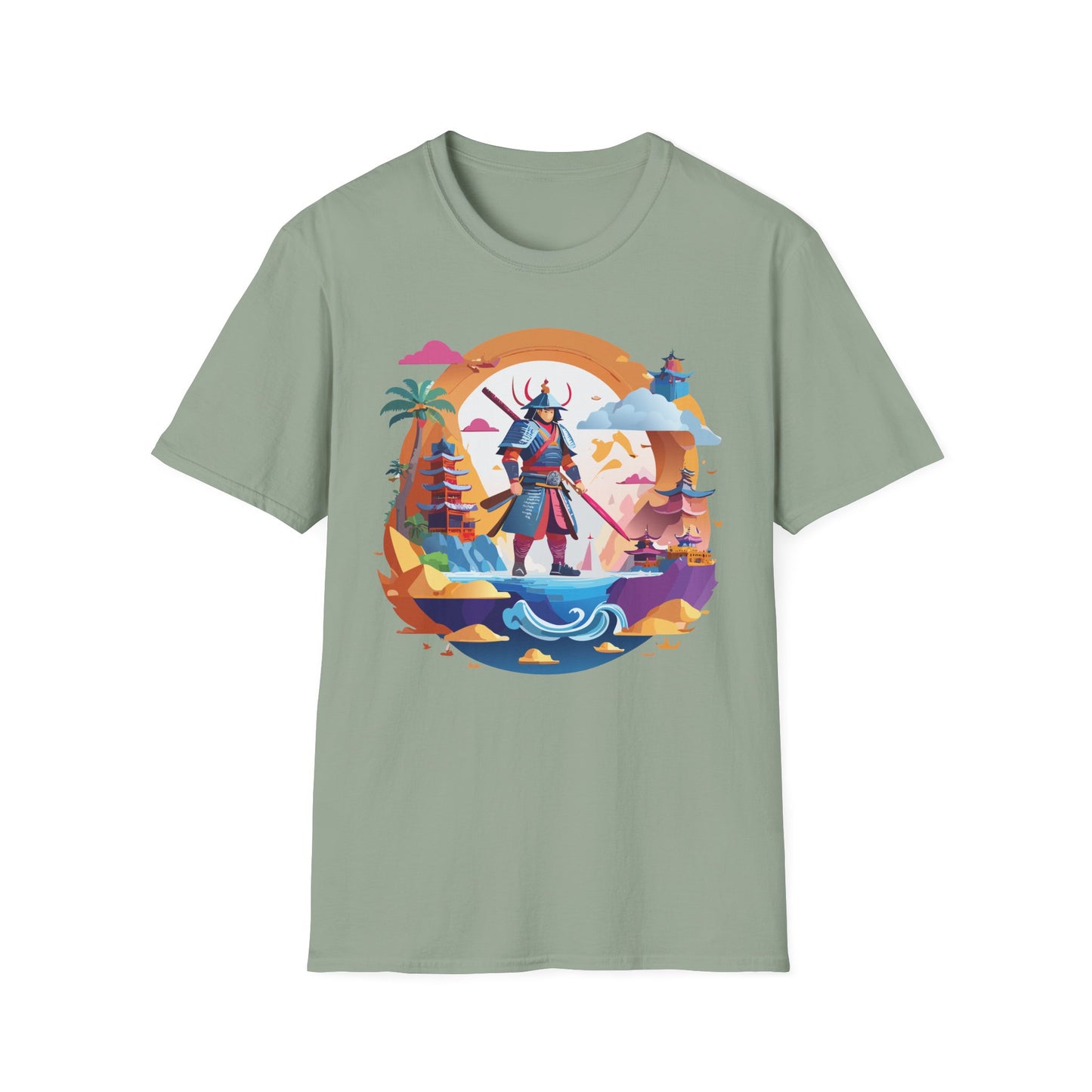 Samurai Shirt, Samurai Tee, T-Shirt with Samurai