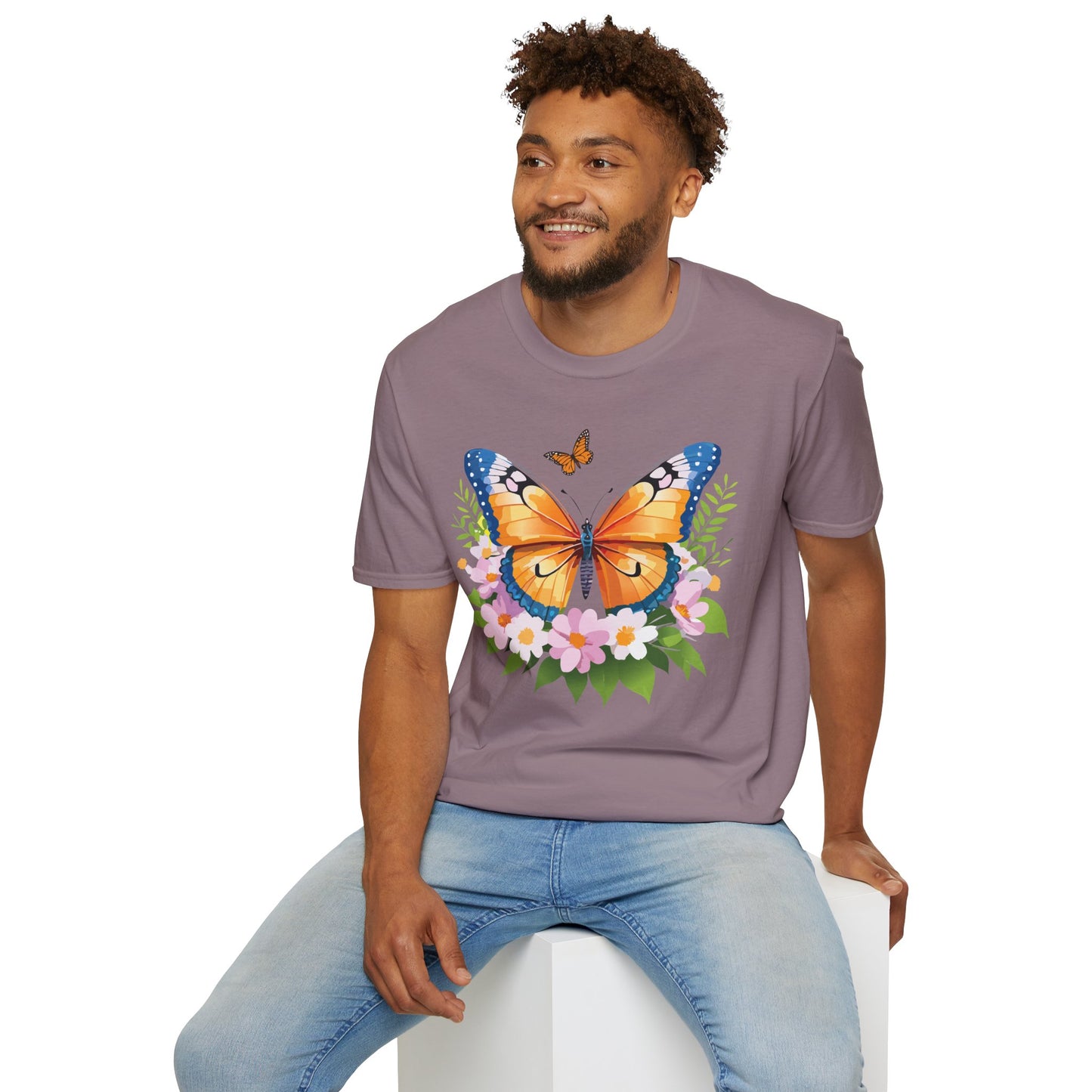 Butterfly Shirt, T Shirt with Butterfly, Monarch Shirt