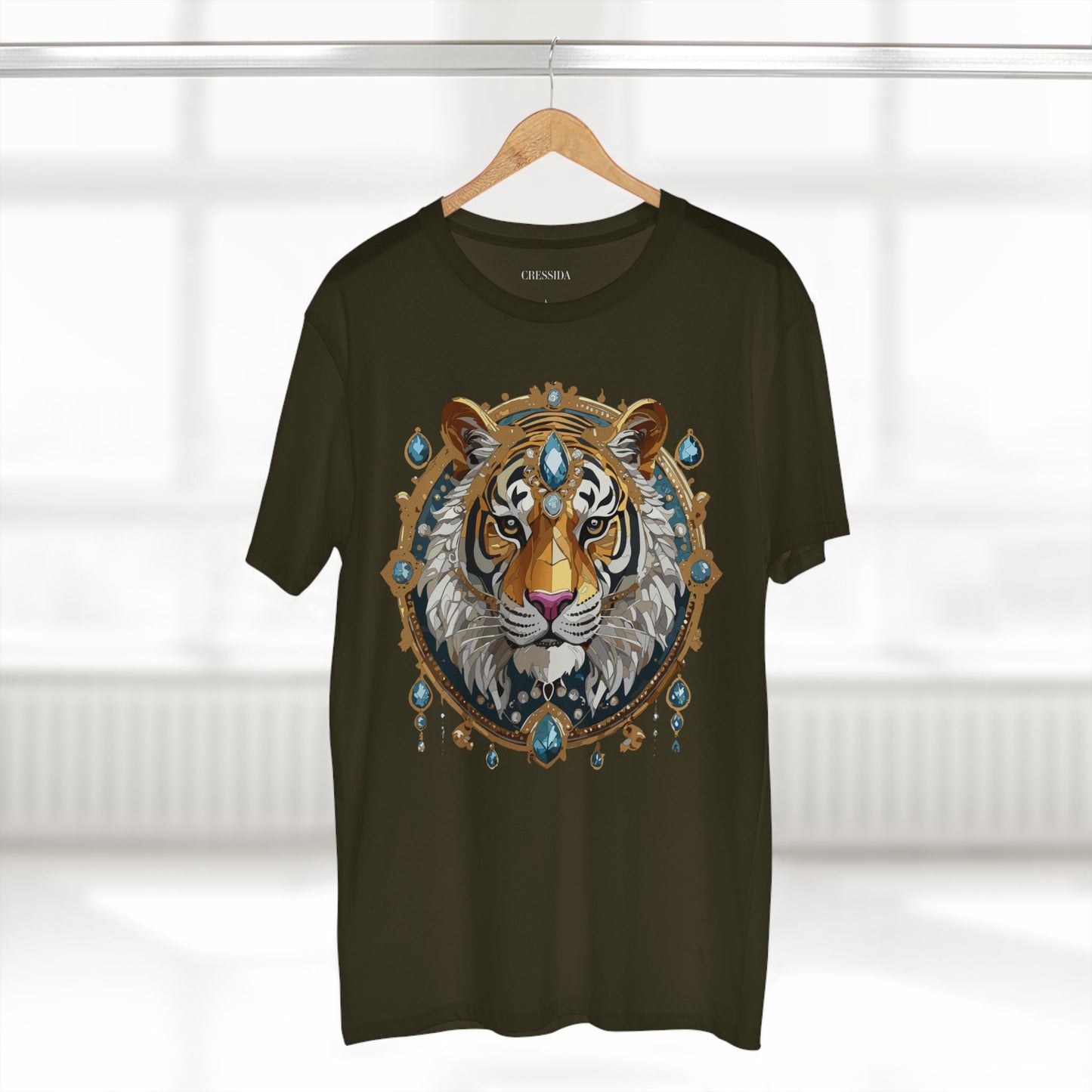 Animal Shirt, Shirt with Animals, Tee Shirt with Antique Animal Medallion