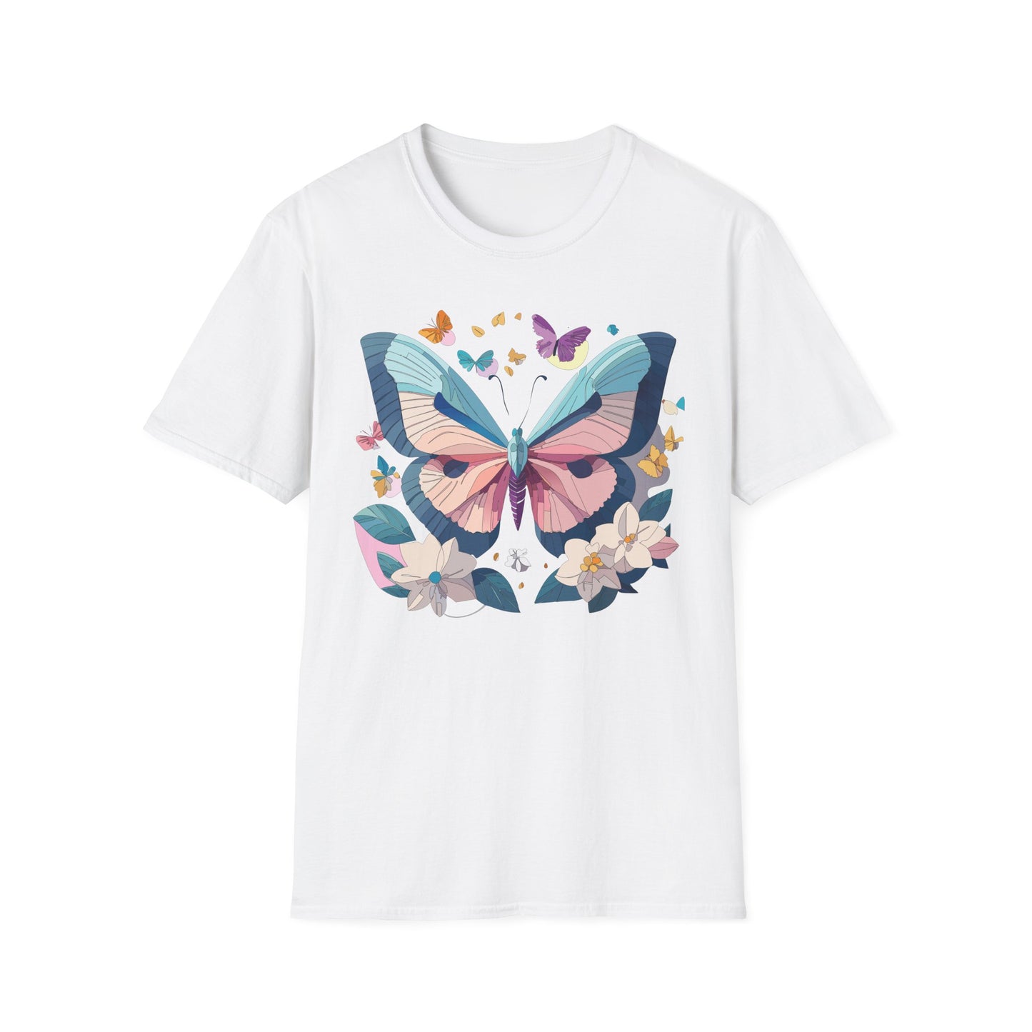 Butterfly Shirt, T Shirt with Butterfly, Monarch Shirt