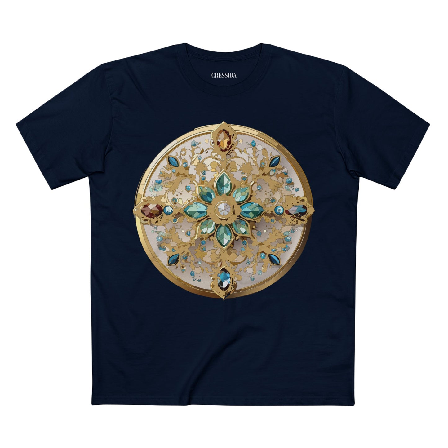 Medallion Shirt, Shirt with Medallion, Tee Shirt with Medal