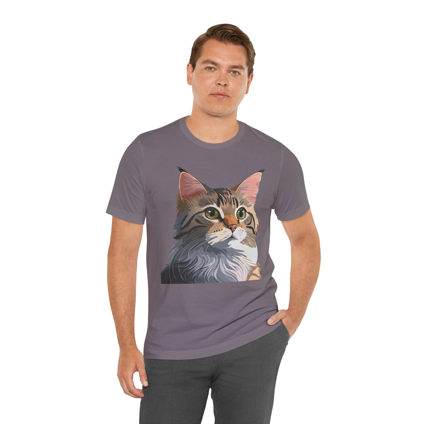 Unisex Animal Shirt, Tee Shirt with Animals, Art Design Tee Shirt, Wild Animals Shirt
