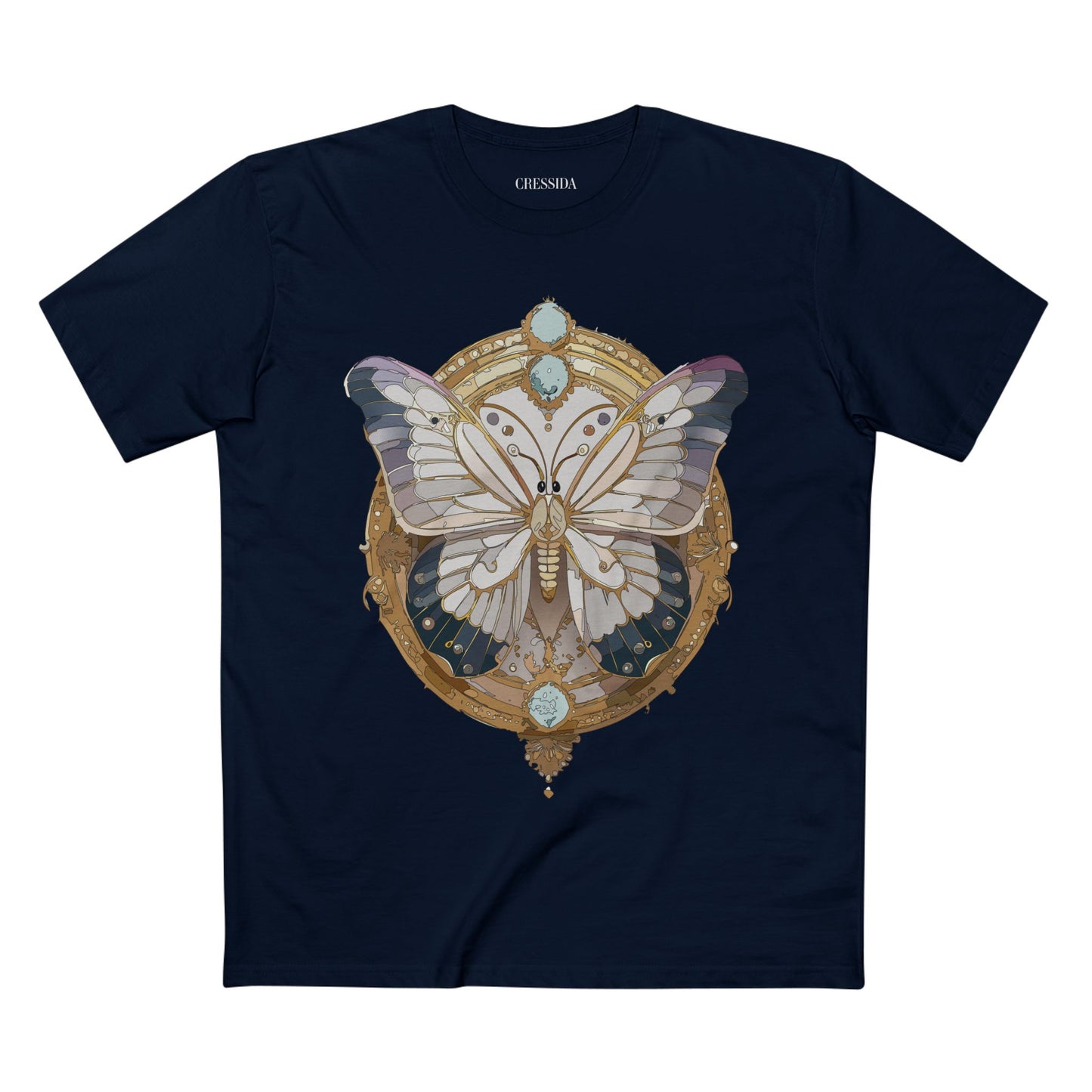 Butterfly shirt, Shirt with Butterfly, Tee Shirt with Antique Butterfly