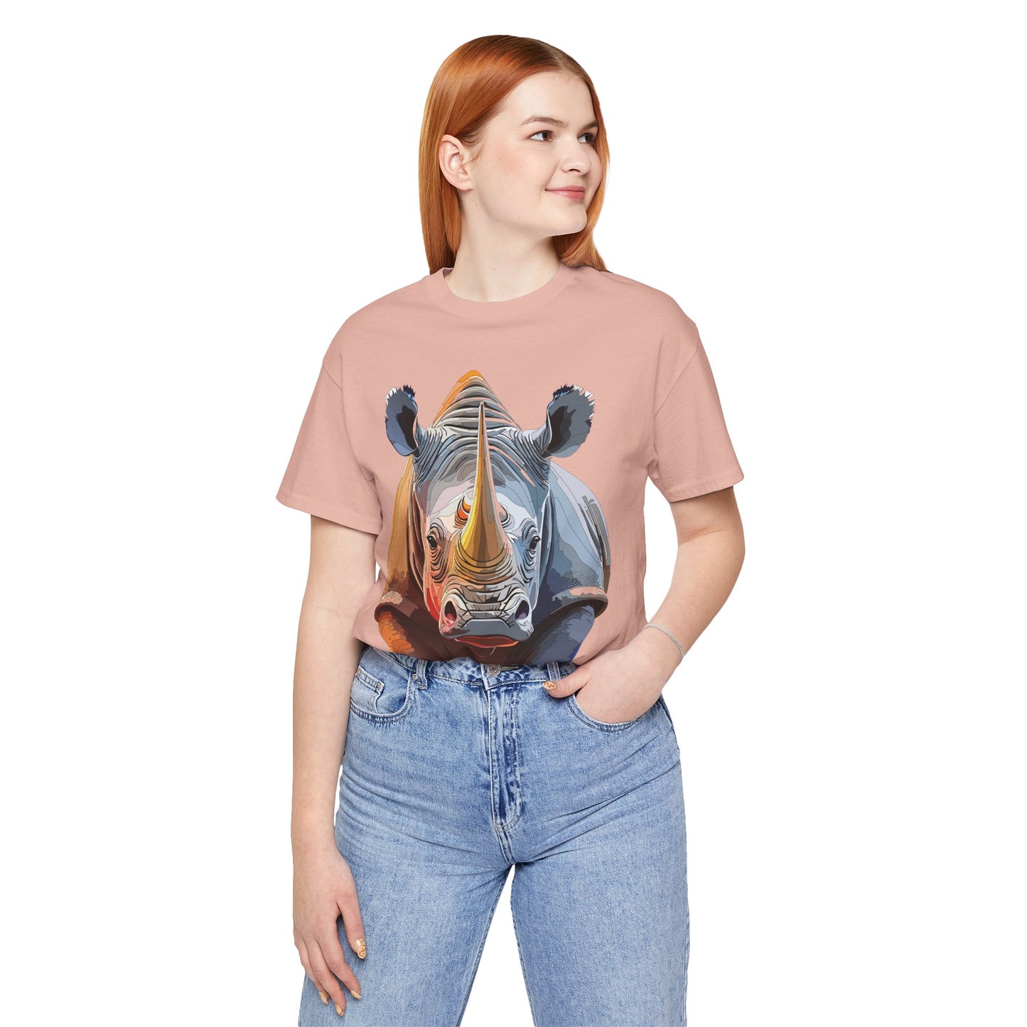 Unisex Animal Shirt, Tee Shirt with Animals, Art Design Tee Shirt, Wild Animals Shirt