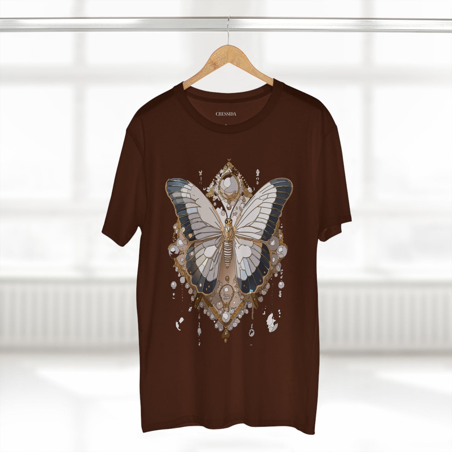 Butterfly shirt, Shirt with Butterfly, Tee Shirt with Antique Butterfly