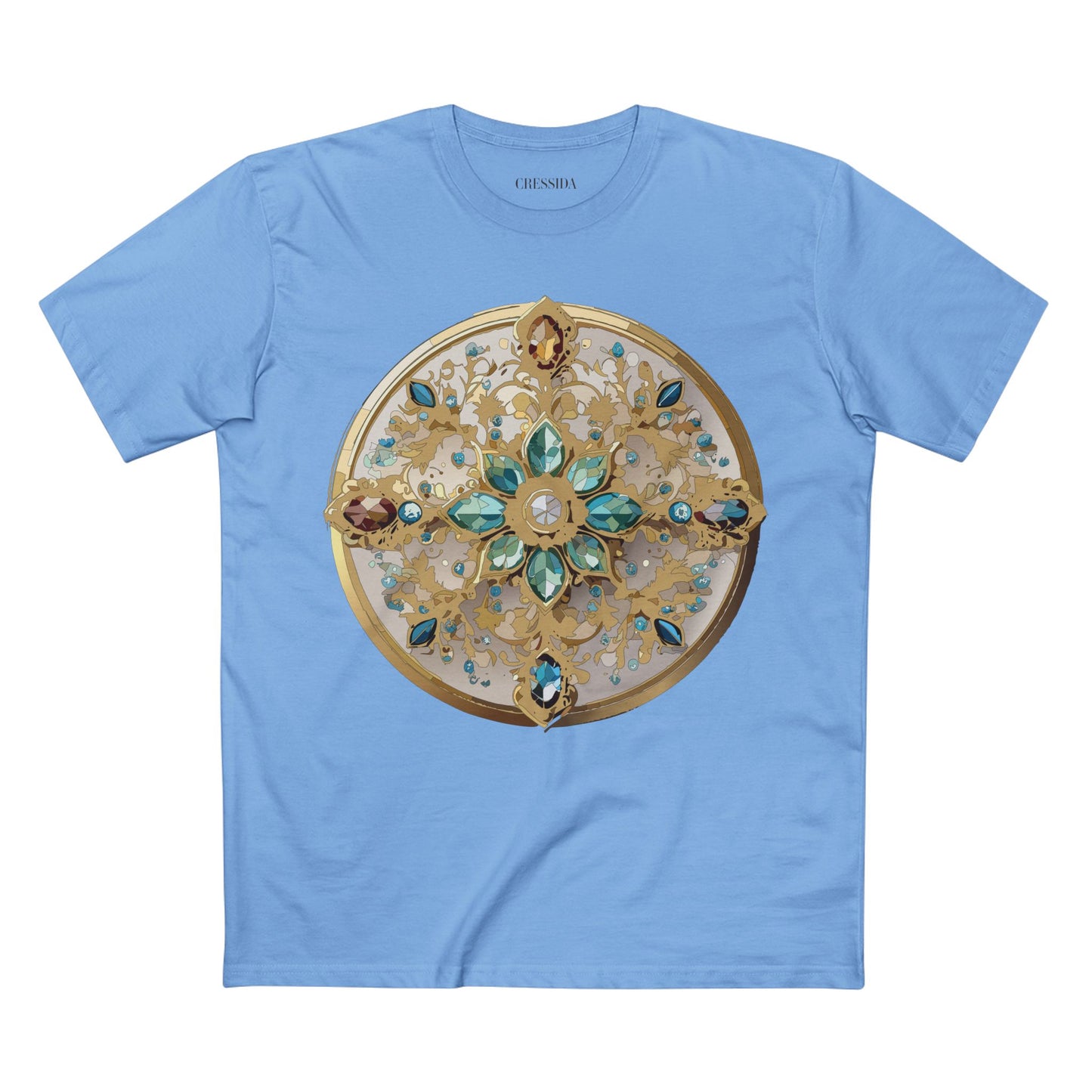 Medallion Shirt, Shirt with Medallion, Tee Shirt with Medal