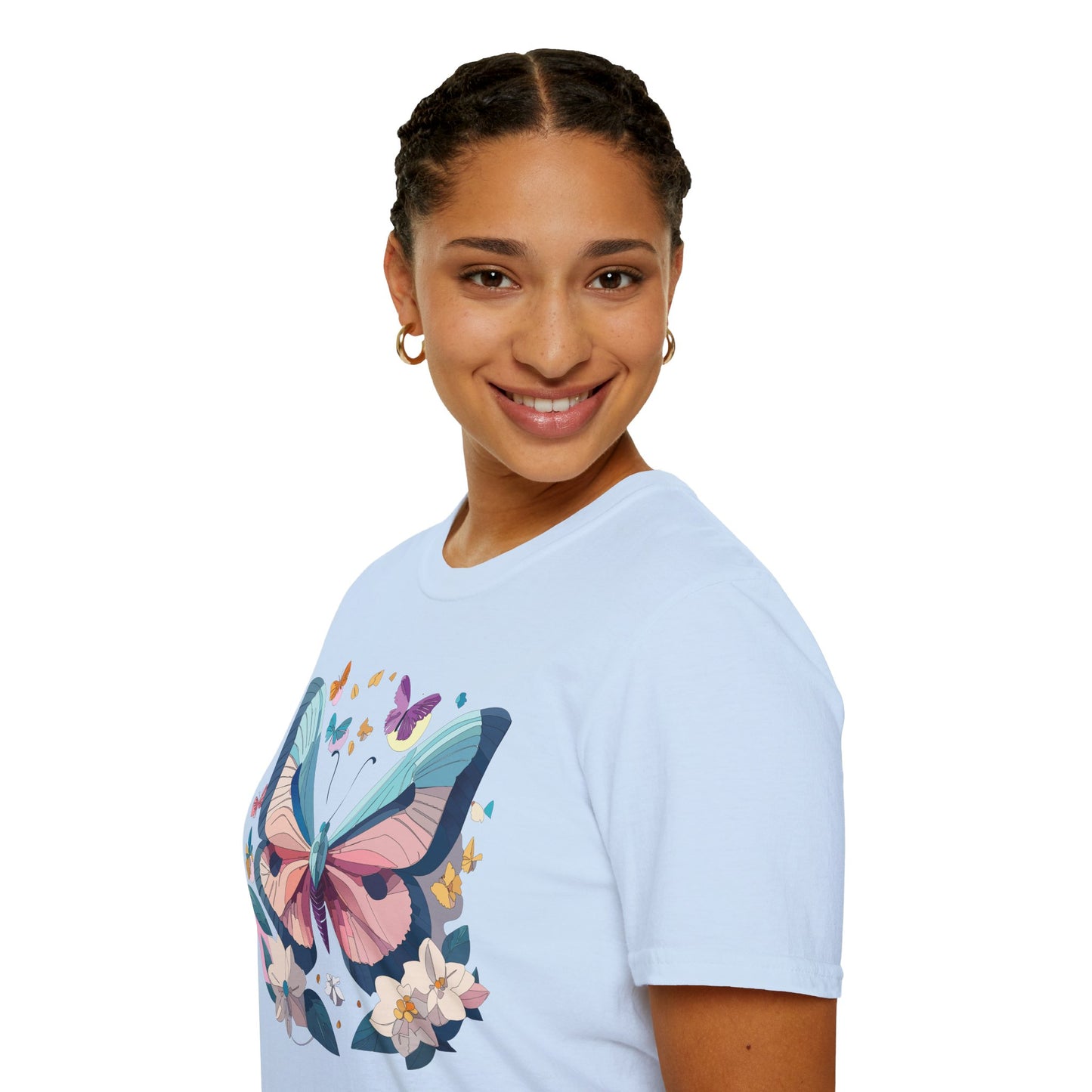 Butterfly Shirt, T Shirt with Butterfly, Monarch Shirt