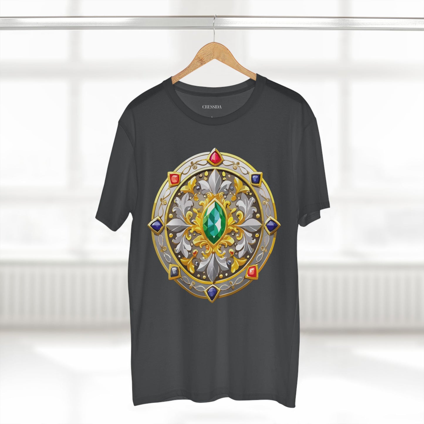 Medallion Shirt, Shirt with Medallion, Tee Shirt with Medal