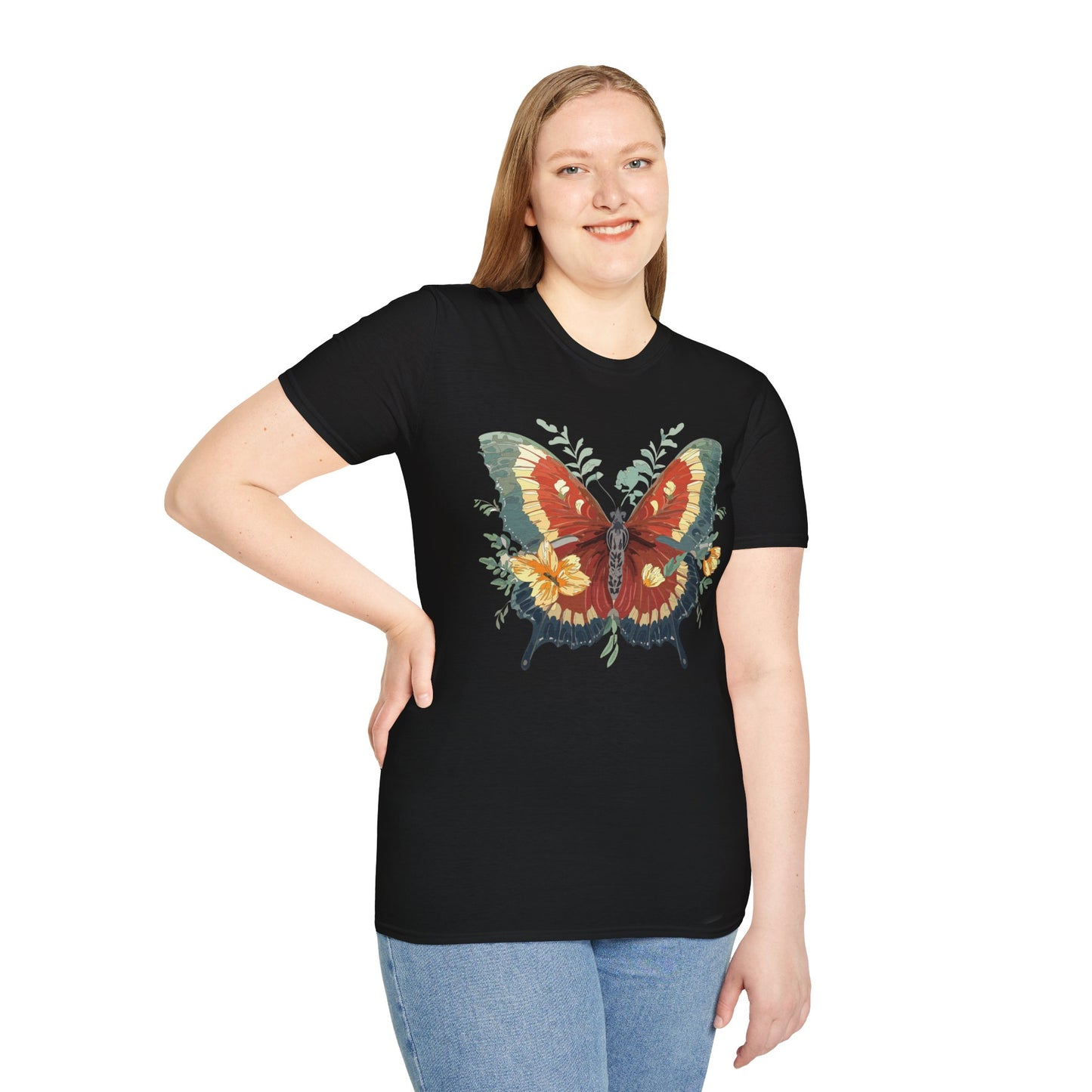 Butterfly Shirt, T Shirt with Butterfly, Monarch Shirt