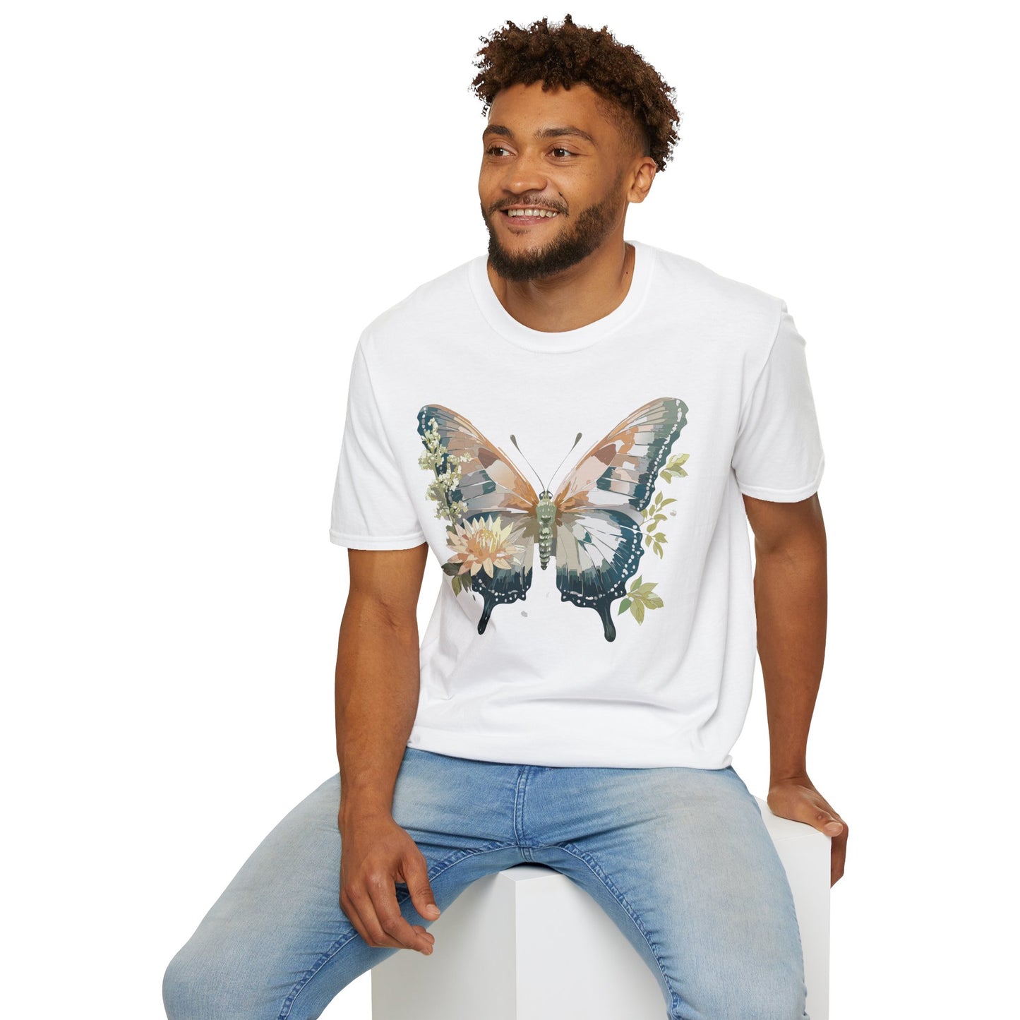 Butterfly Shirt, T Shirt with Butterfly, Monarch Shirt