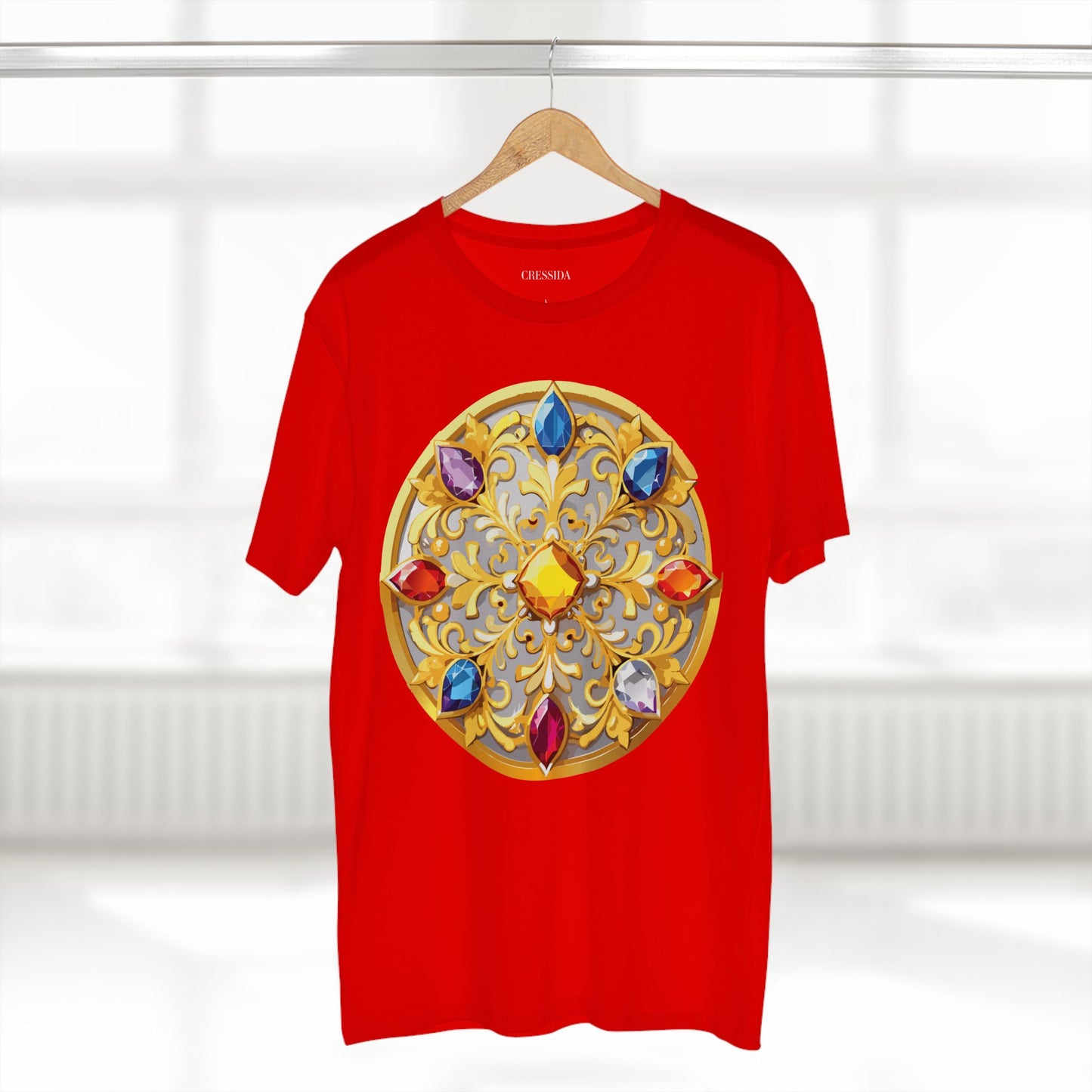 Medallion Shirt, Shirt with Medallion, Tee Shirt with Medal
