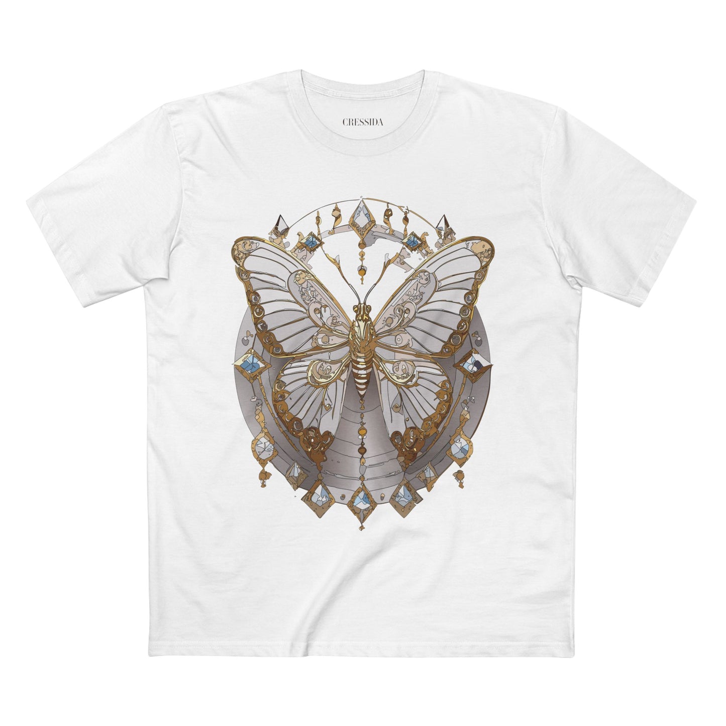 Butterfly shirt, Shirt with Butterfly, Tee Shirt with Antique Butterfly