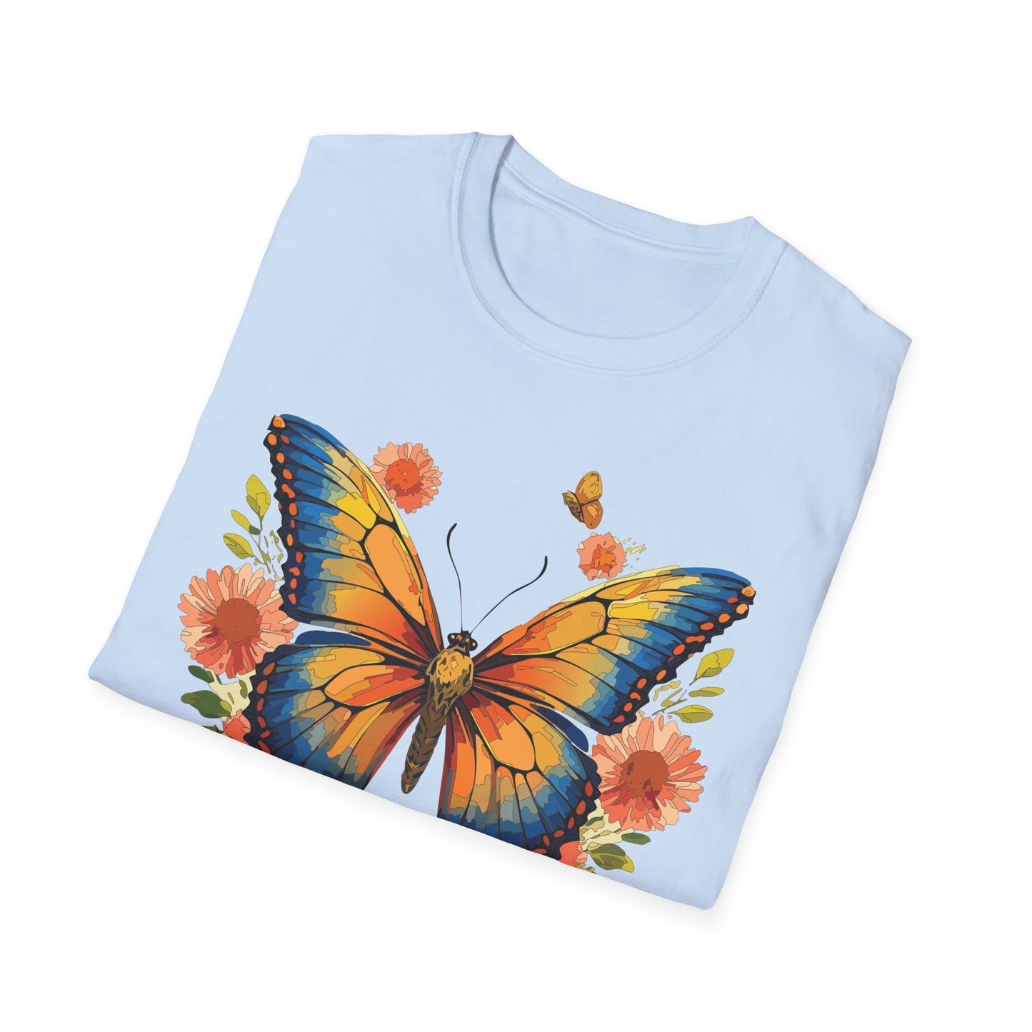 Butterfly Shirt, T Shirt with Butterfly, Monarch Shirt