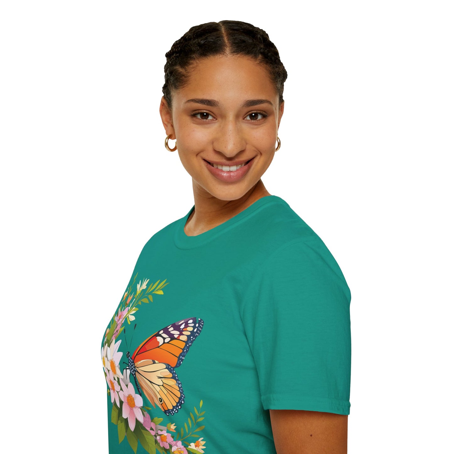 Butterfly Shirt, T Shirt with Butterfly, Monarch Shirt