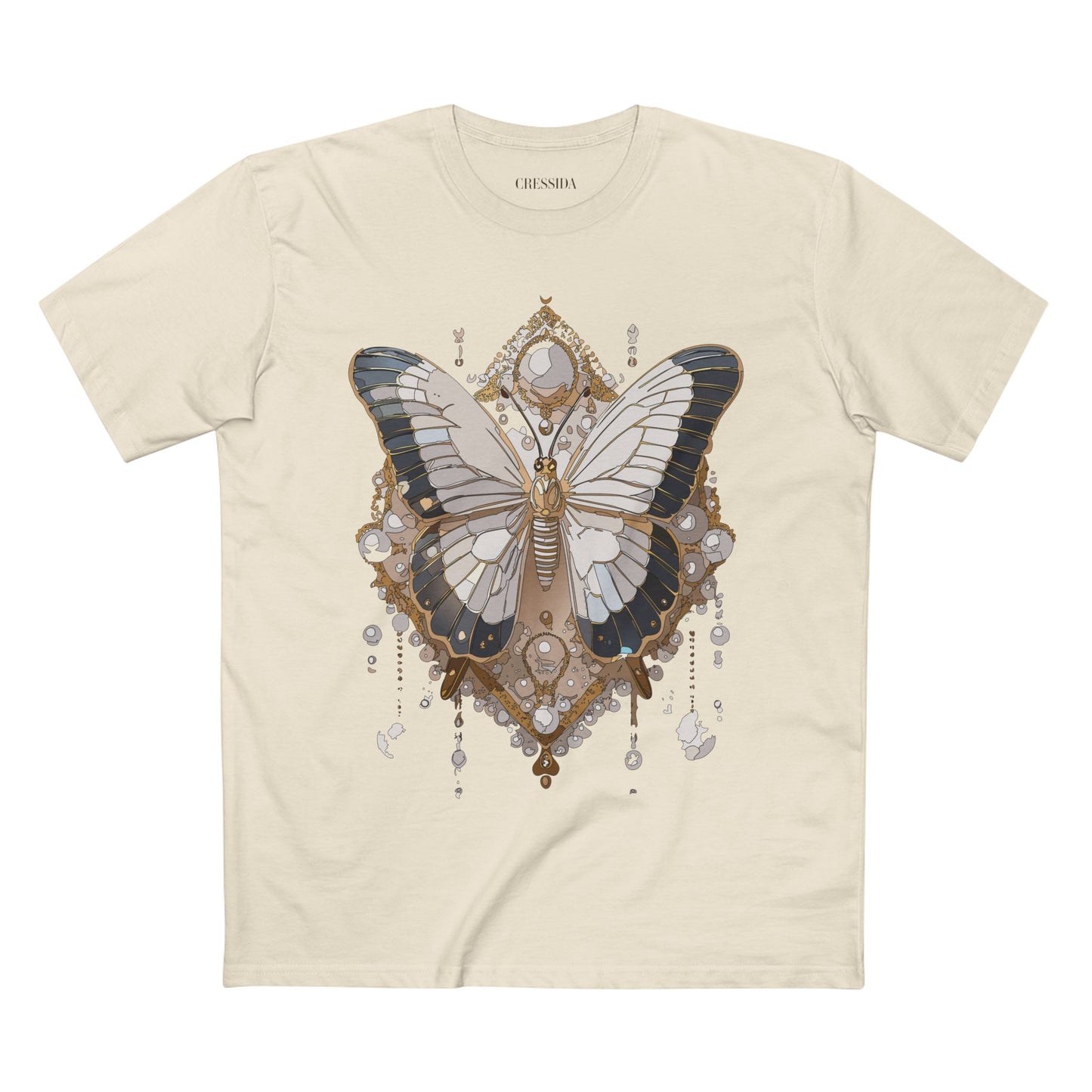 Butterfly shirt, Shirt with Butterfly, Tee Shirt with Antique Butterfly
