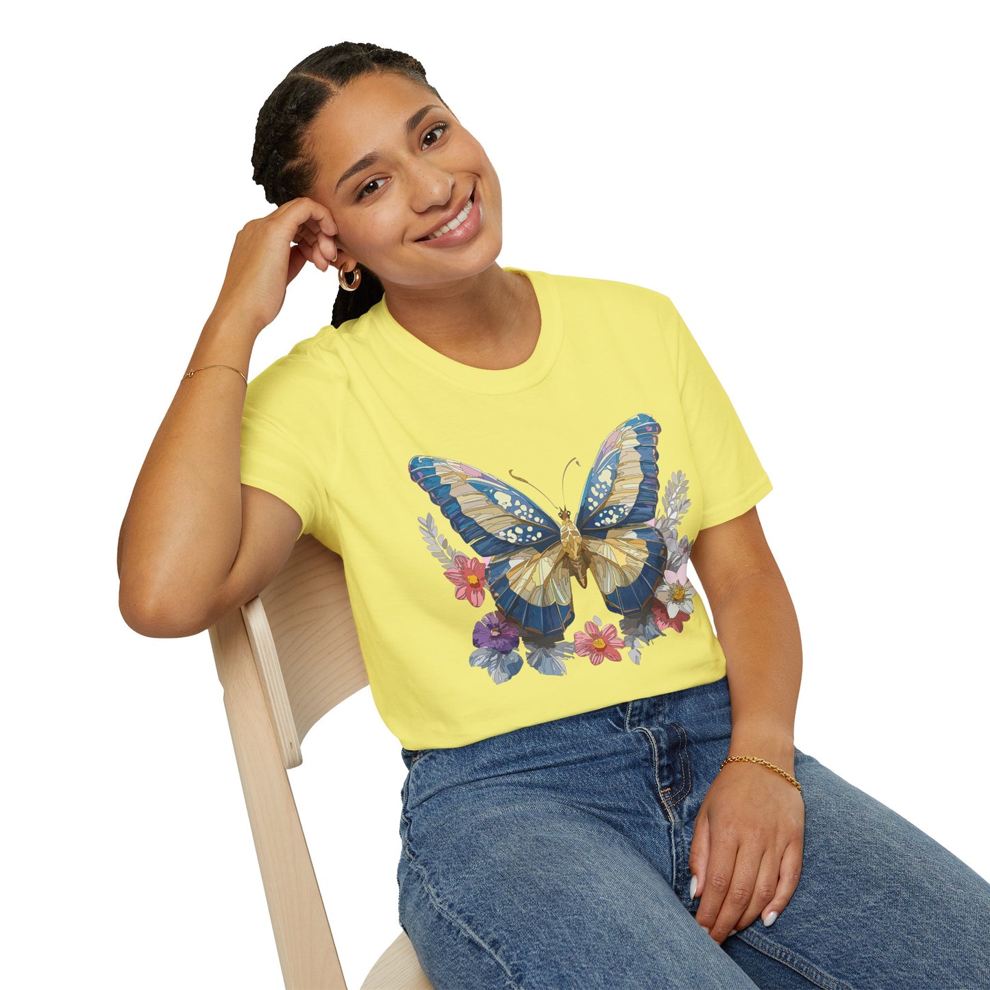 Butterfly Shirt, T Shirt with Butterfly, Monarch Shirt