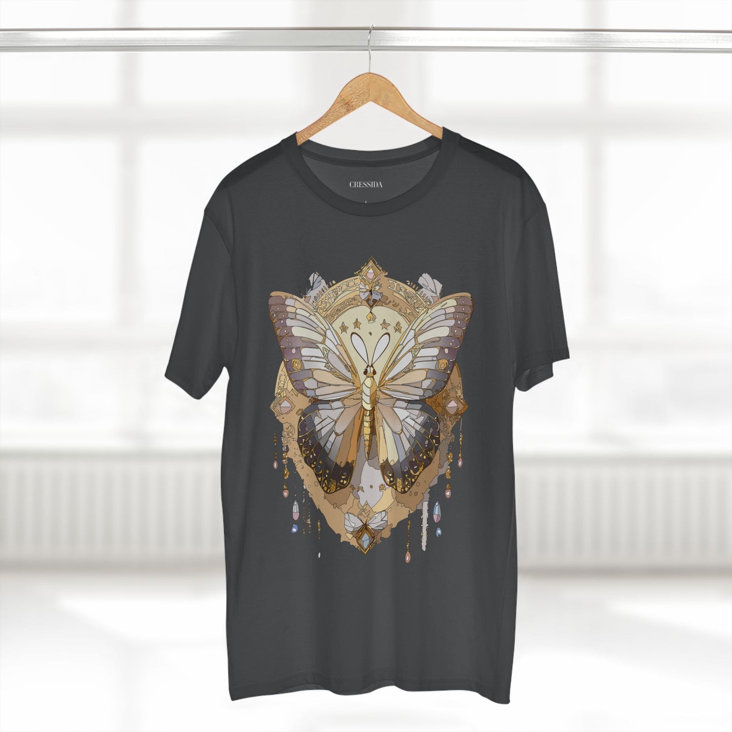 Butterfly shirt, Shirt with Butterfly, Tee Shirt with Antique Butterfly