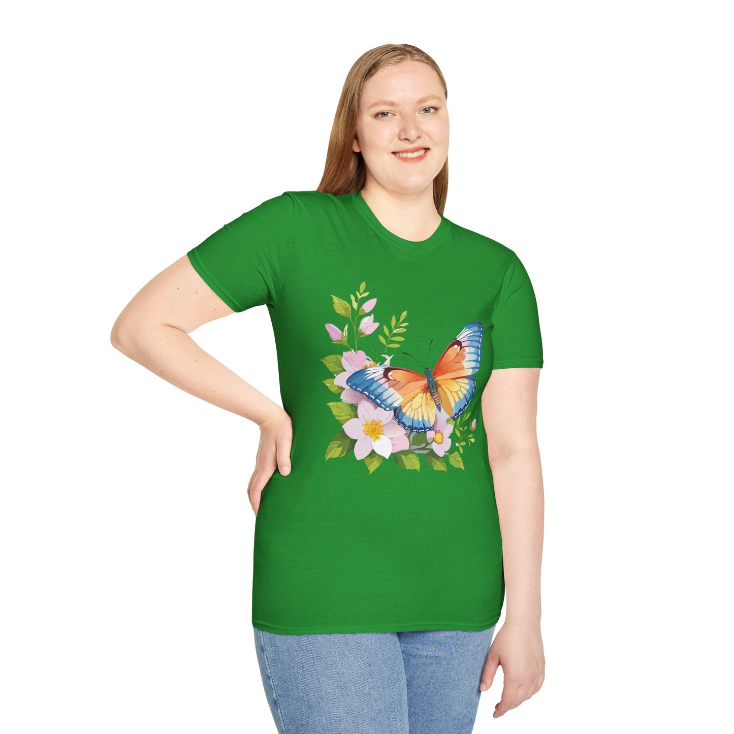 Butterfly Shirt, T Shirt with Butterfly, Monarch Shirt