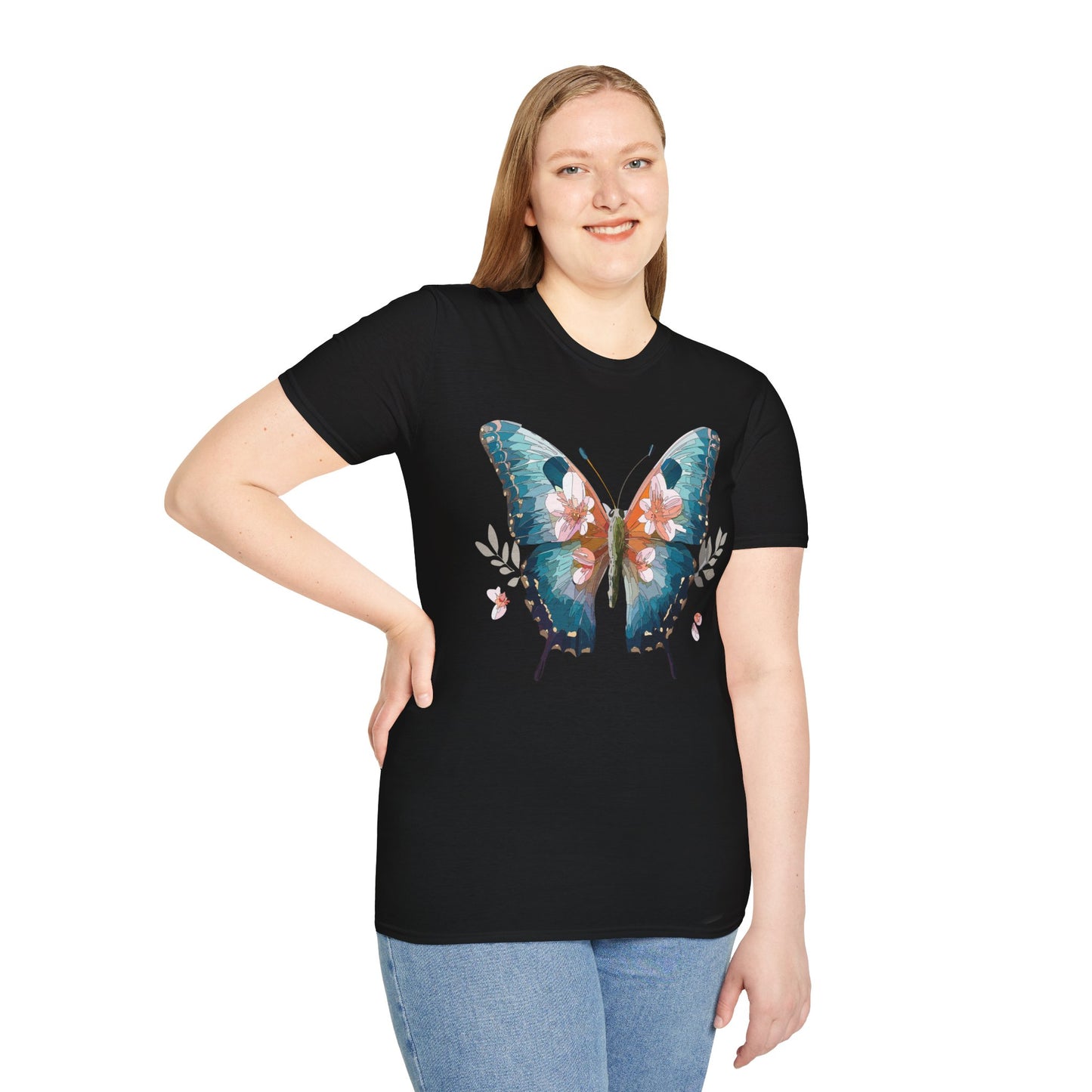 Butterfly Shirt, T Shirt with Butterfly, Monarch Shirt