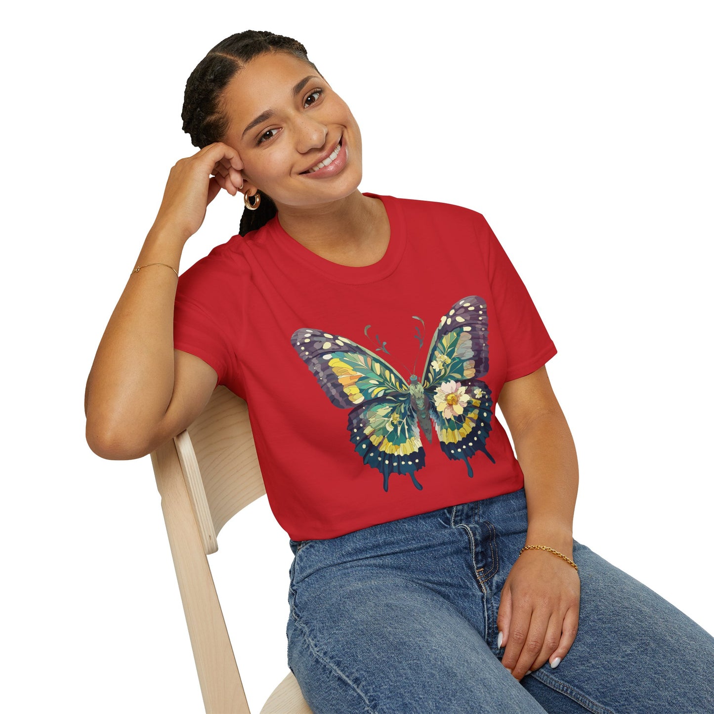 Butterfly Shirt, T Shirt with Butterfly, Monarch Shirt