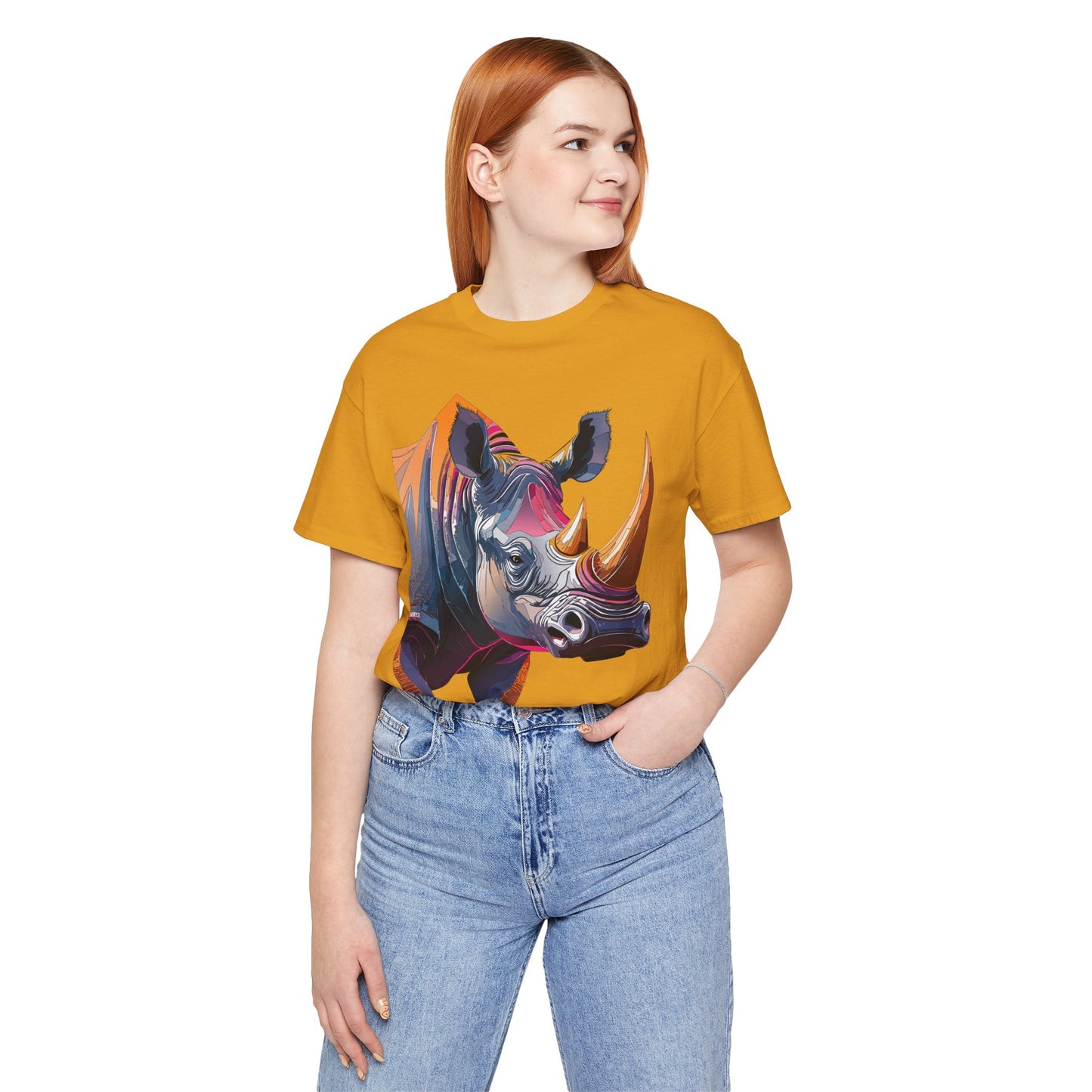 Unisex Animal Shirt, Tee Shirt with Animals, Art Design Tee Shirt, Wild Animals Shirt