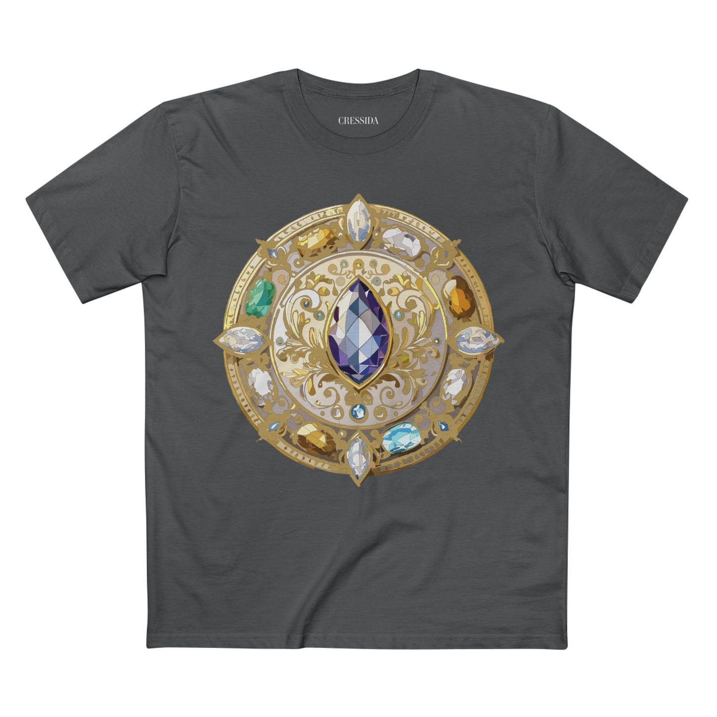 Medallion Shirt, Shirt with Medallion, Tee Shirt with Medal