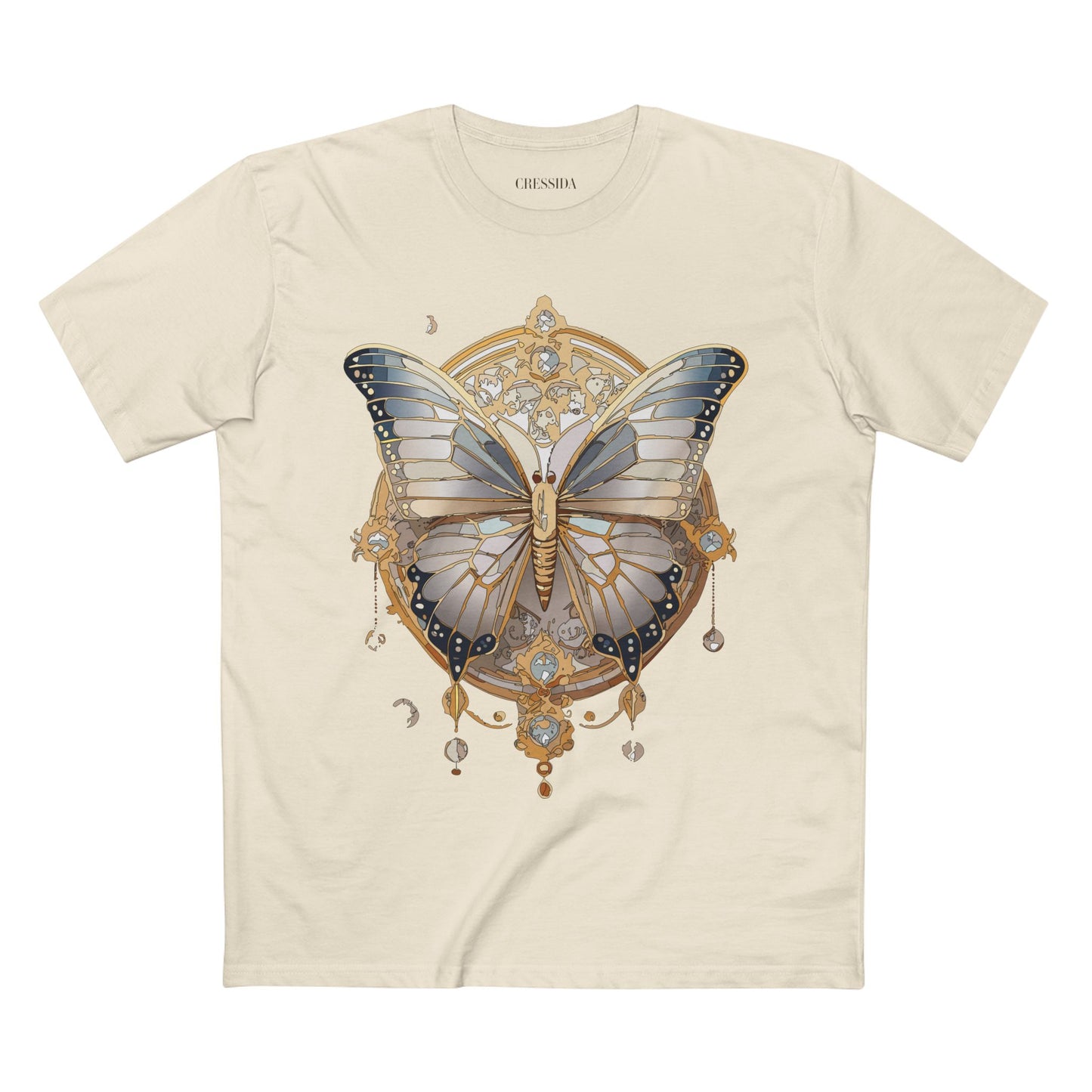 Butterfly shirt, Shirt with Butterfly, Tee Shirt with Antique Butterfly