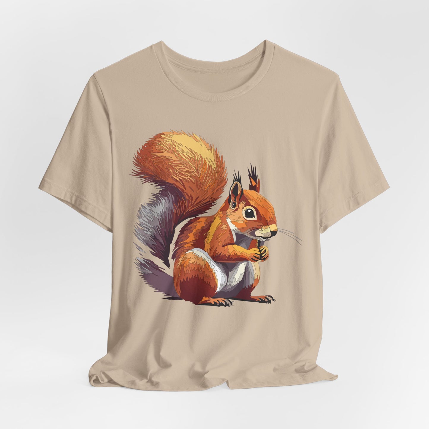 Unisex Animal Shirt, Tee Shirt with Animals, Art Design Tee Shirt, Wild Animals Shirt