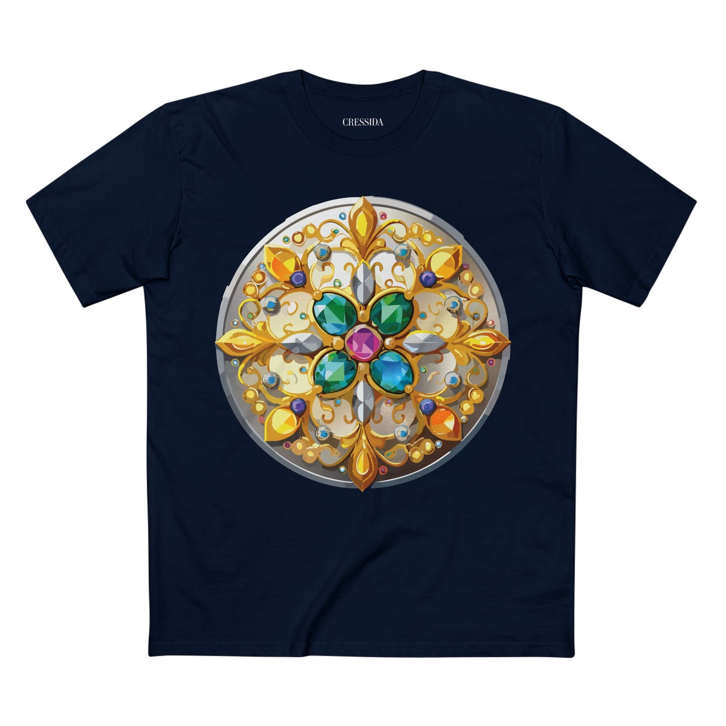 Medallion Shirt, Shirt with Medallion, Tee Shirt with Medal