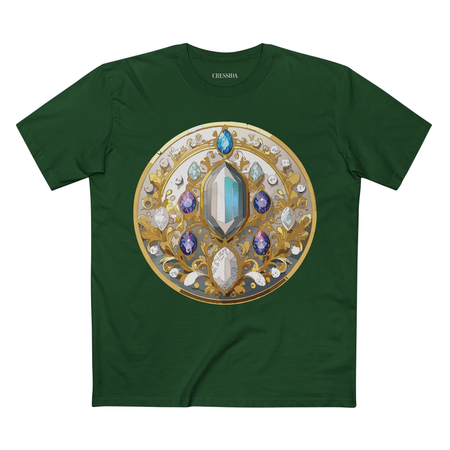Medallion Shirt, Shirt with Medallion, Tee Shirt with Medal