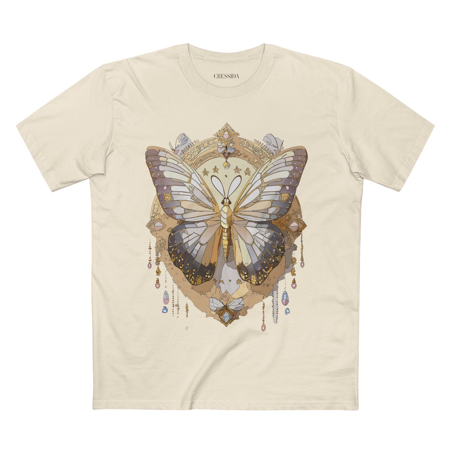 Butterfly shirt, Shirt with Butterfly, Tee Shirt with Antique Butterfly