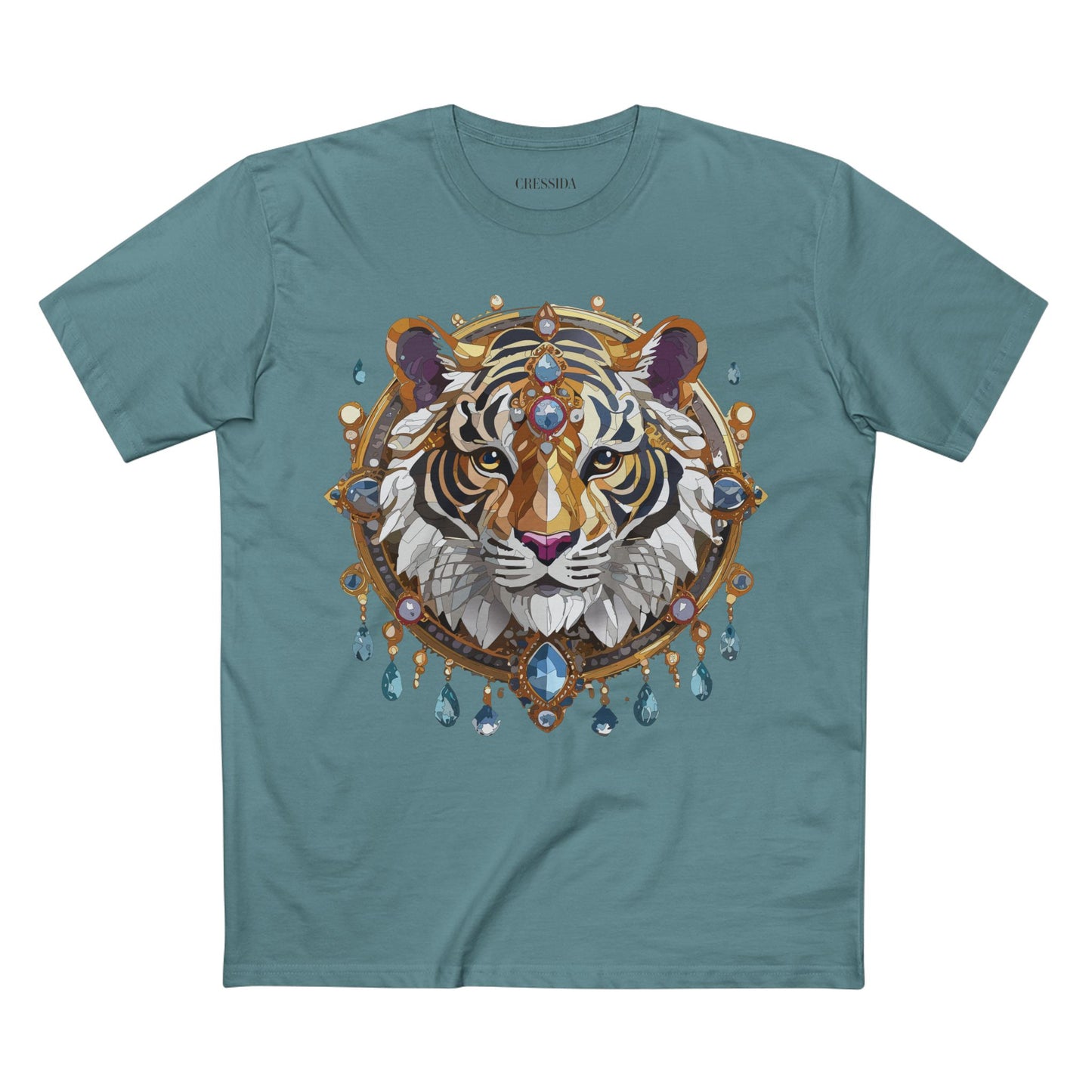 Animal Shirt, Shirt with Animals, Tee Shirt with Antique Animal Medallion