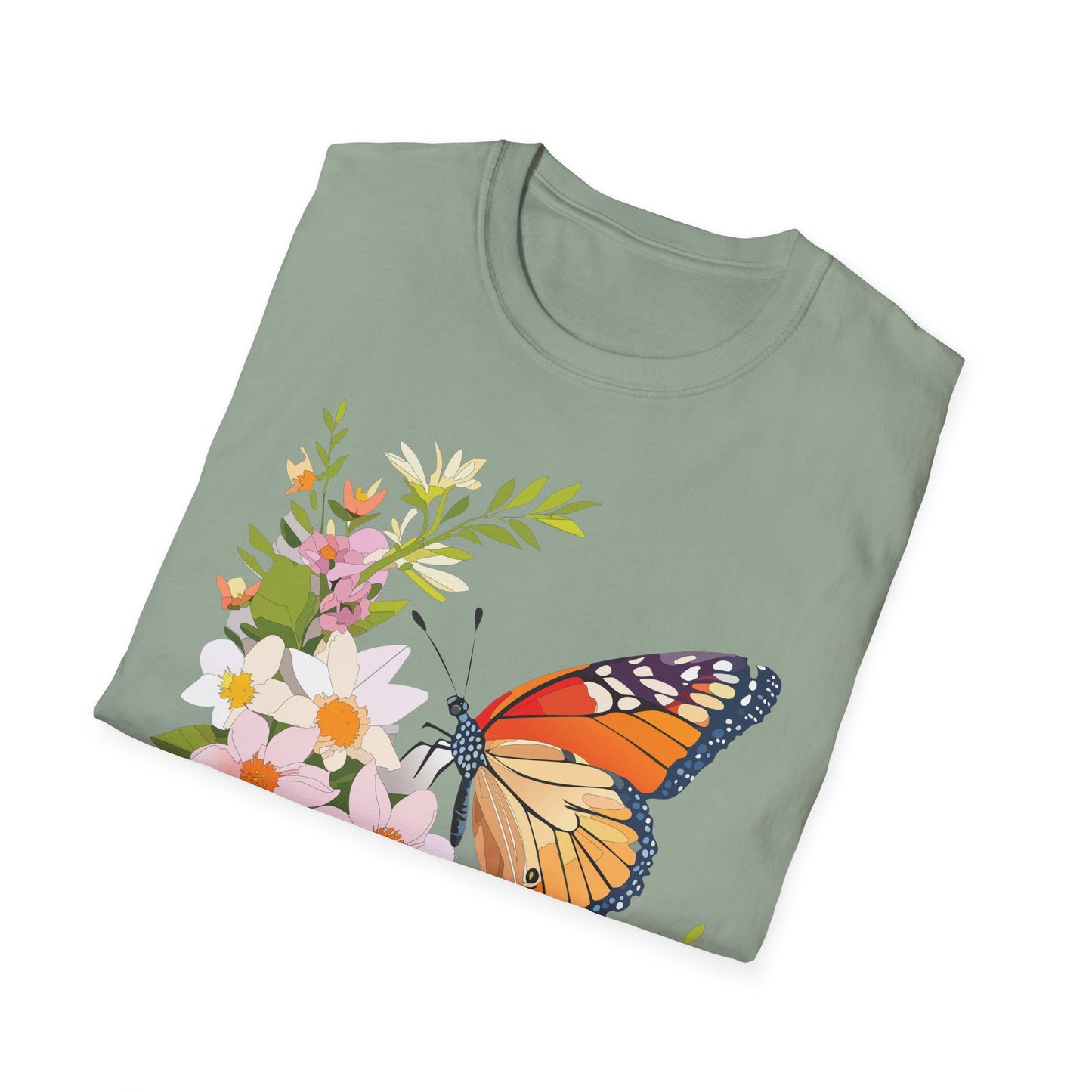 Butterfly Shirt, T Shirt with Butterfly, Monarch Shirt
