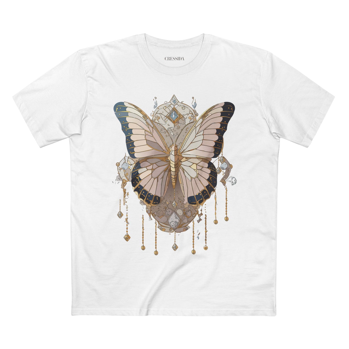 Butterfly shirt, Shirt with Butterfly, Tee Shirt with Antique Butterfly