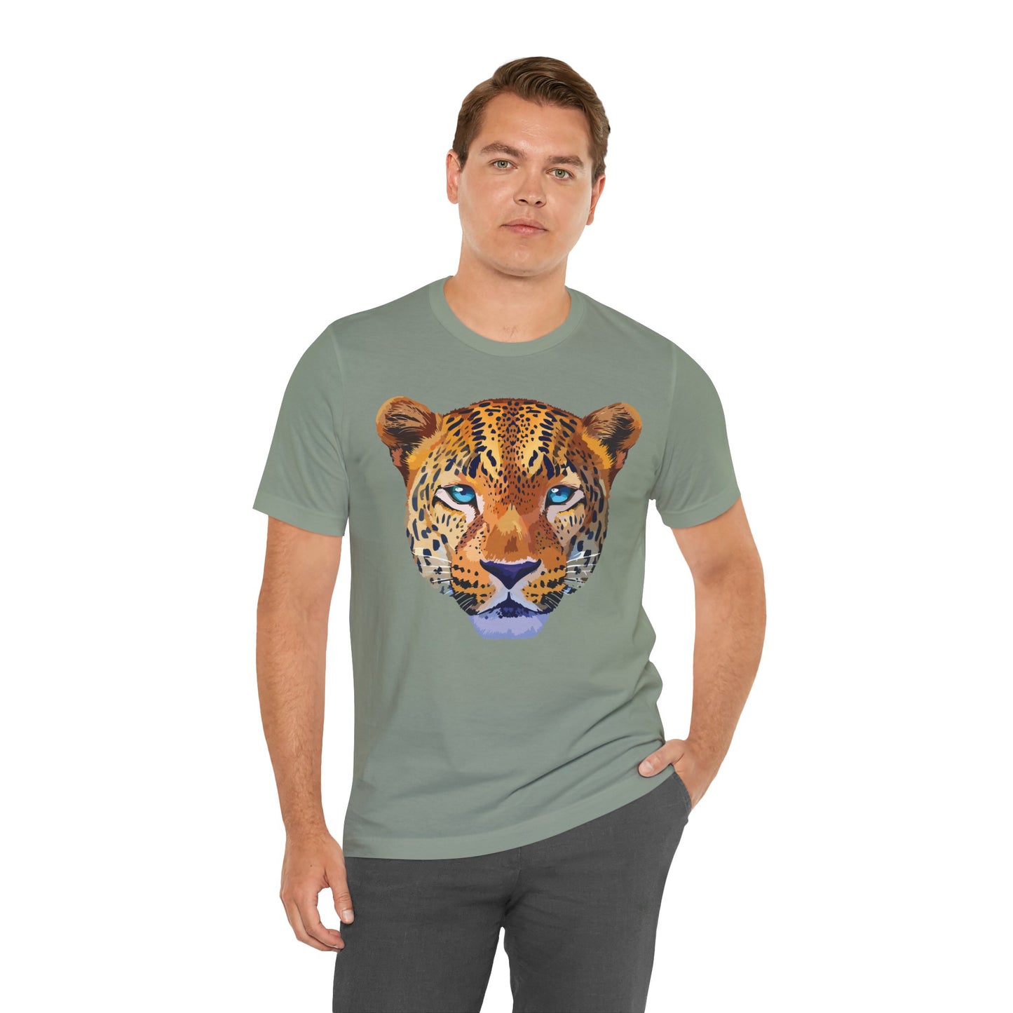 Unisex Animal Shirt, Tee Shirt with Animals, Art Design Tee Shirt, Wild Animals Shirt